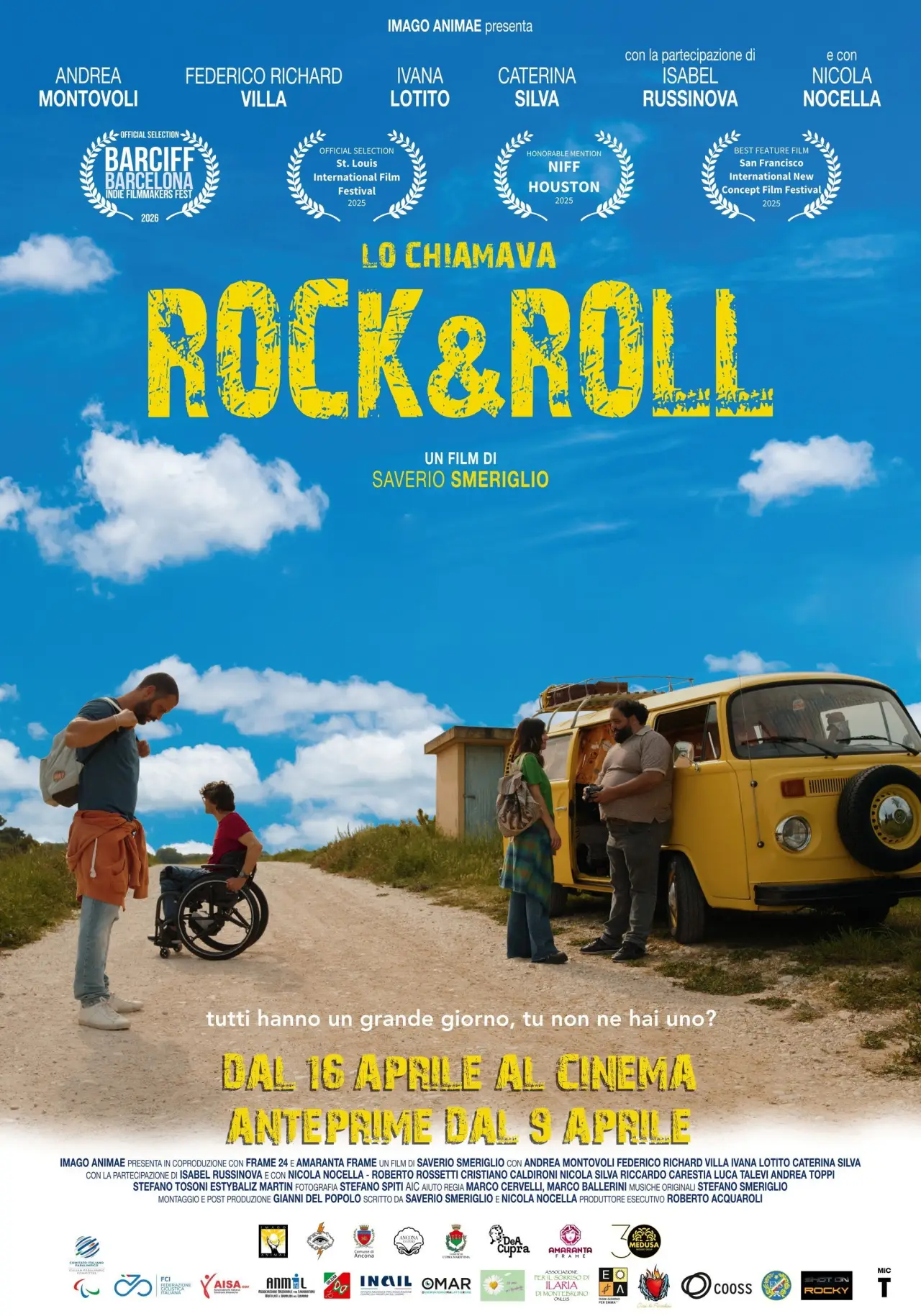 Movie poster "Lo chiamava Rock & Roll"