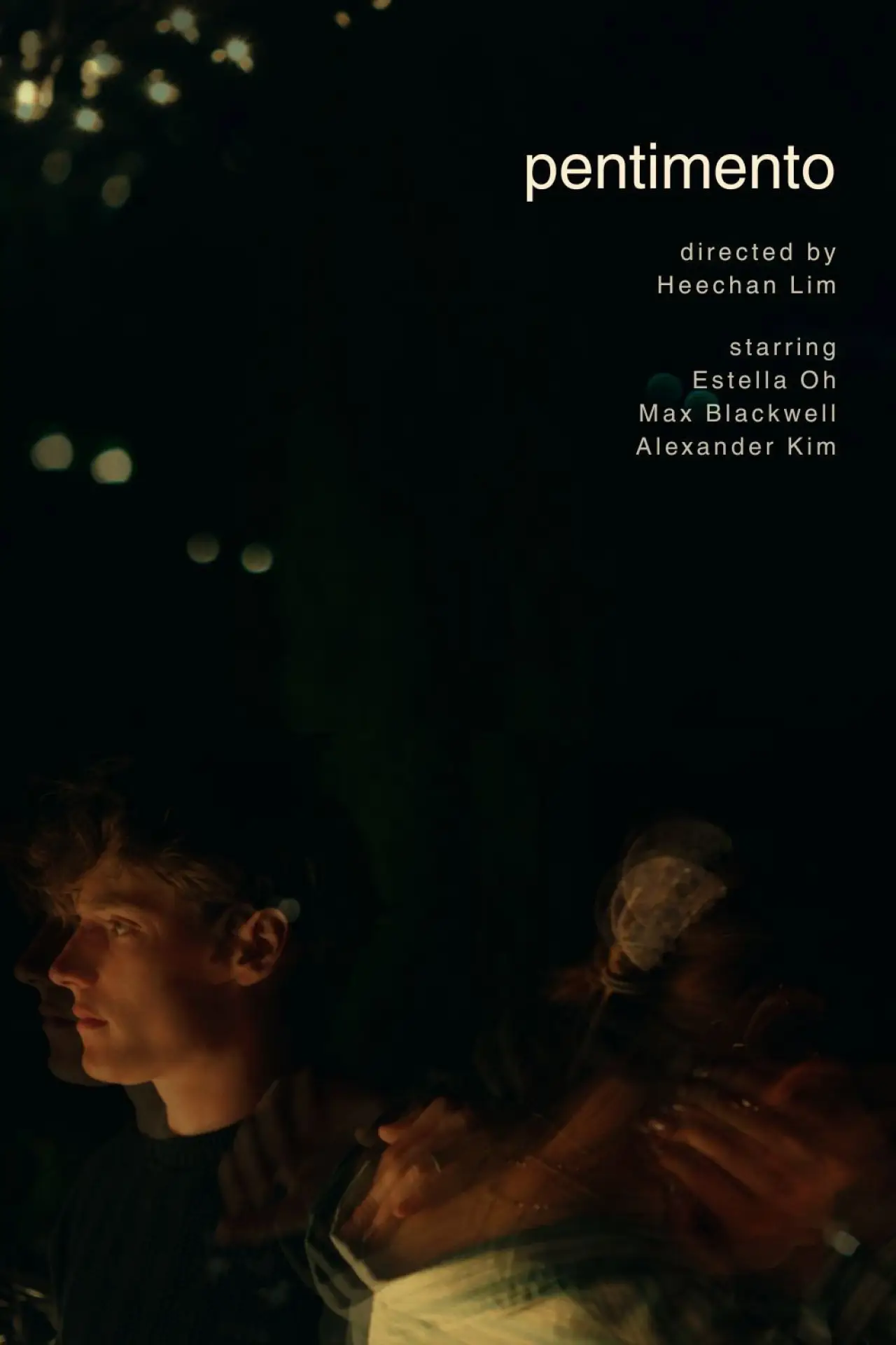 Movie poster "Pentimento"