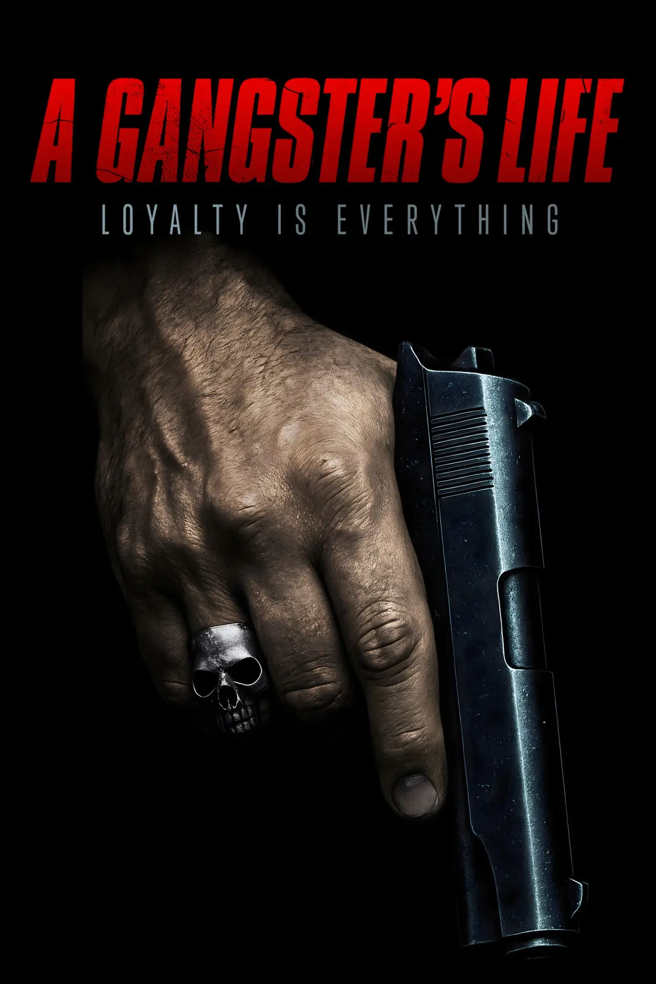 Movie poster "A Gangster