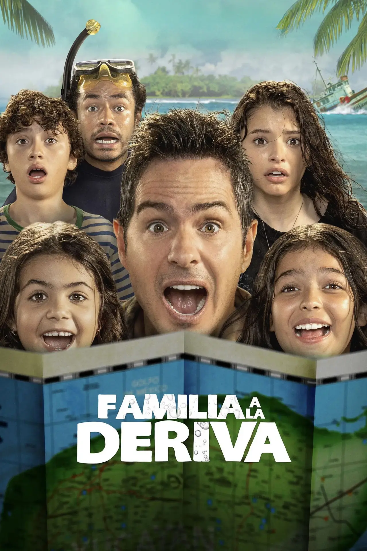 Movie poster "Familia a la deriva"