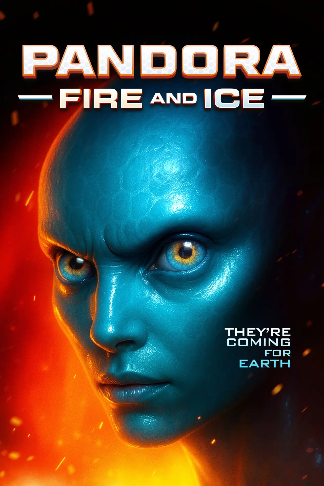 Movie poster "Pandora: Fire and Ice"