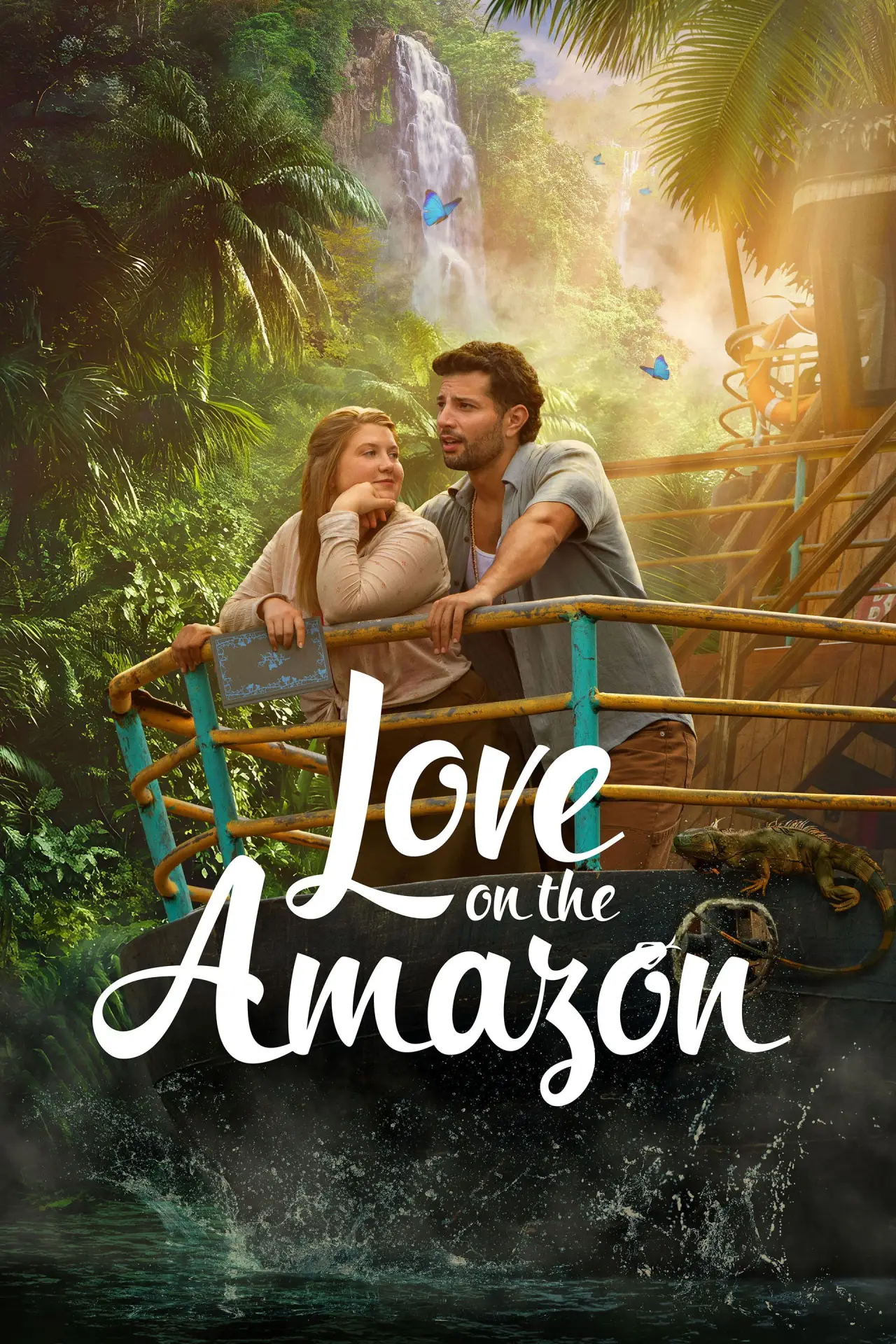 Movie poster "Love on the Amazon"