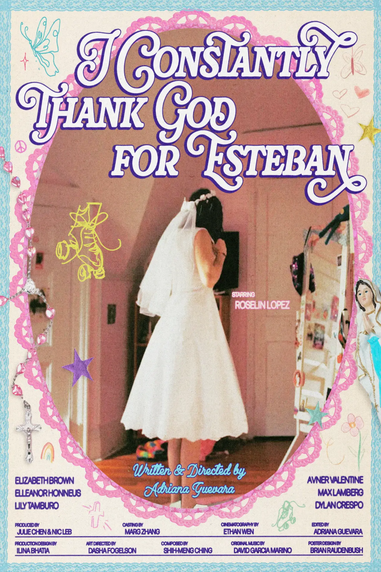Movie poster "I Constantly Thank God for Esteban"