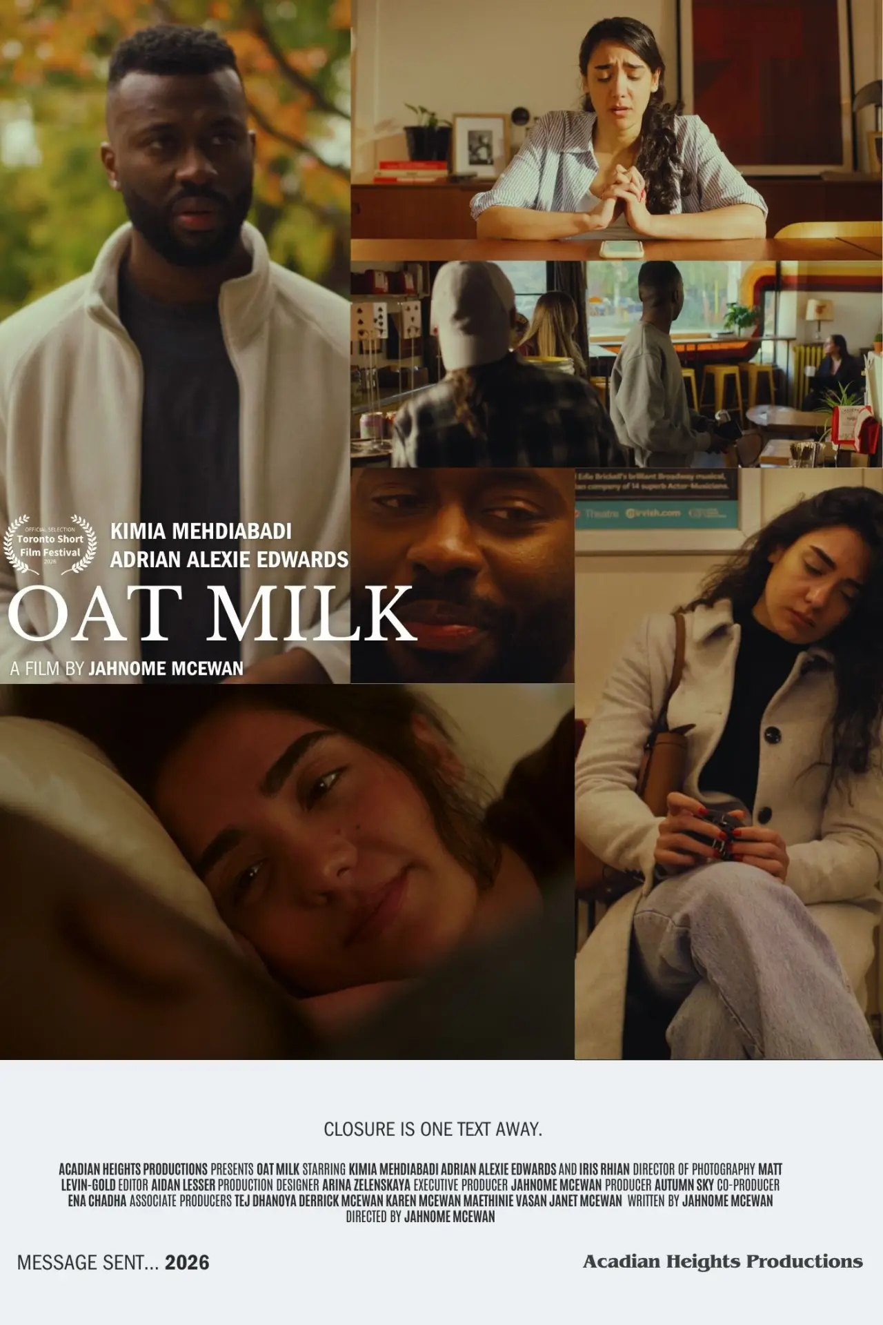 Movie poster "Oat Milk"