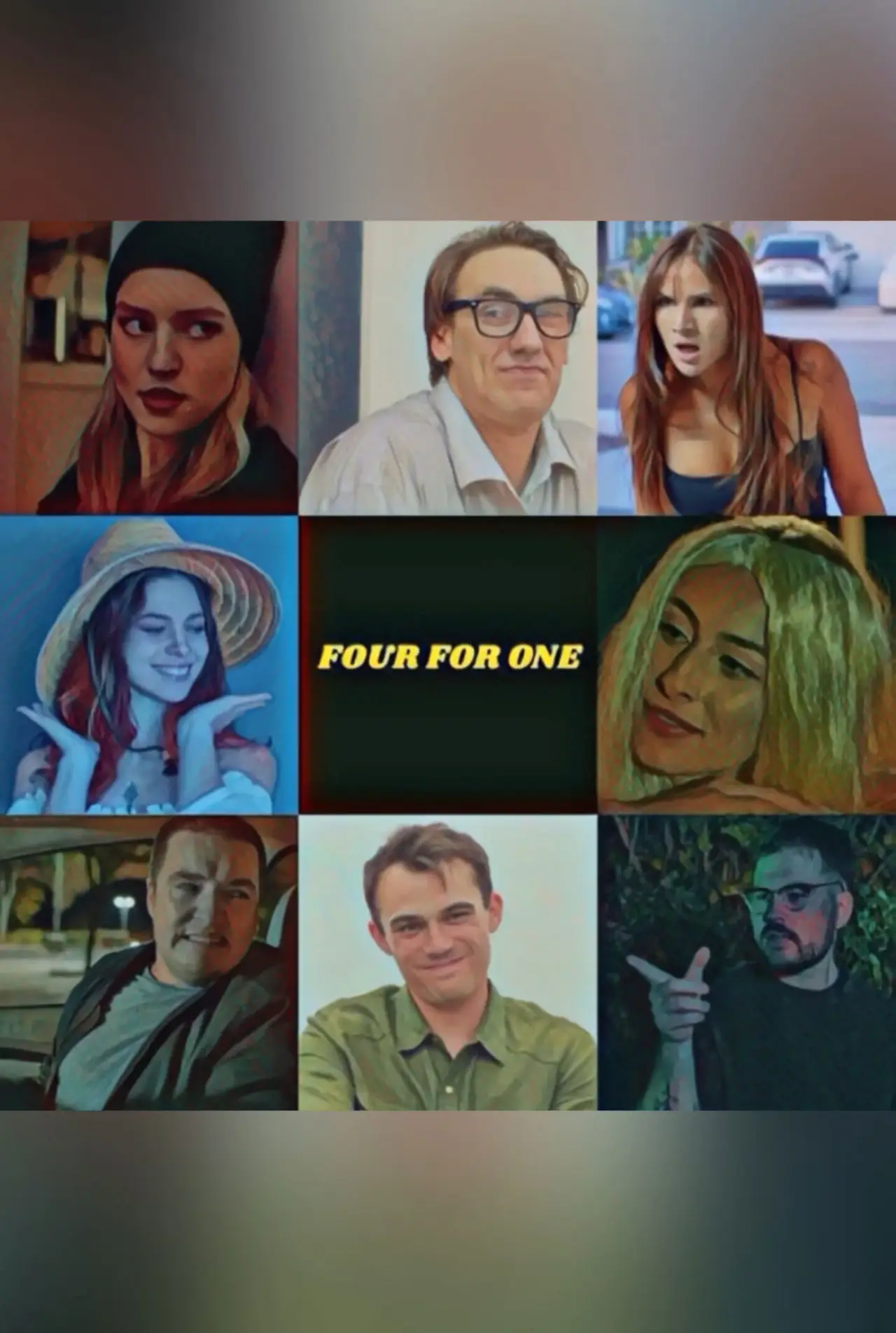 Movie poster "Four For One"