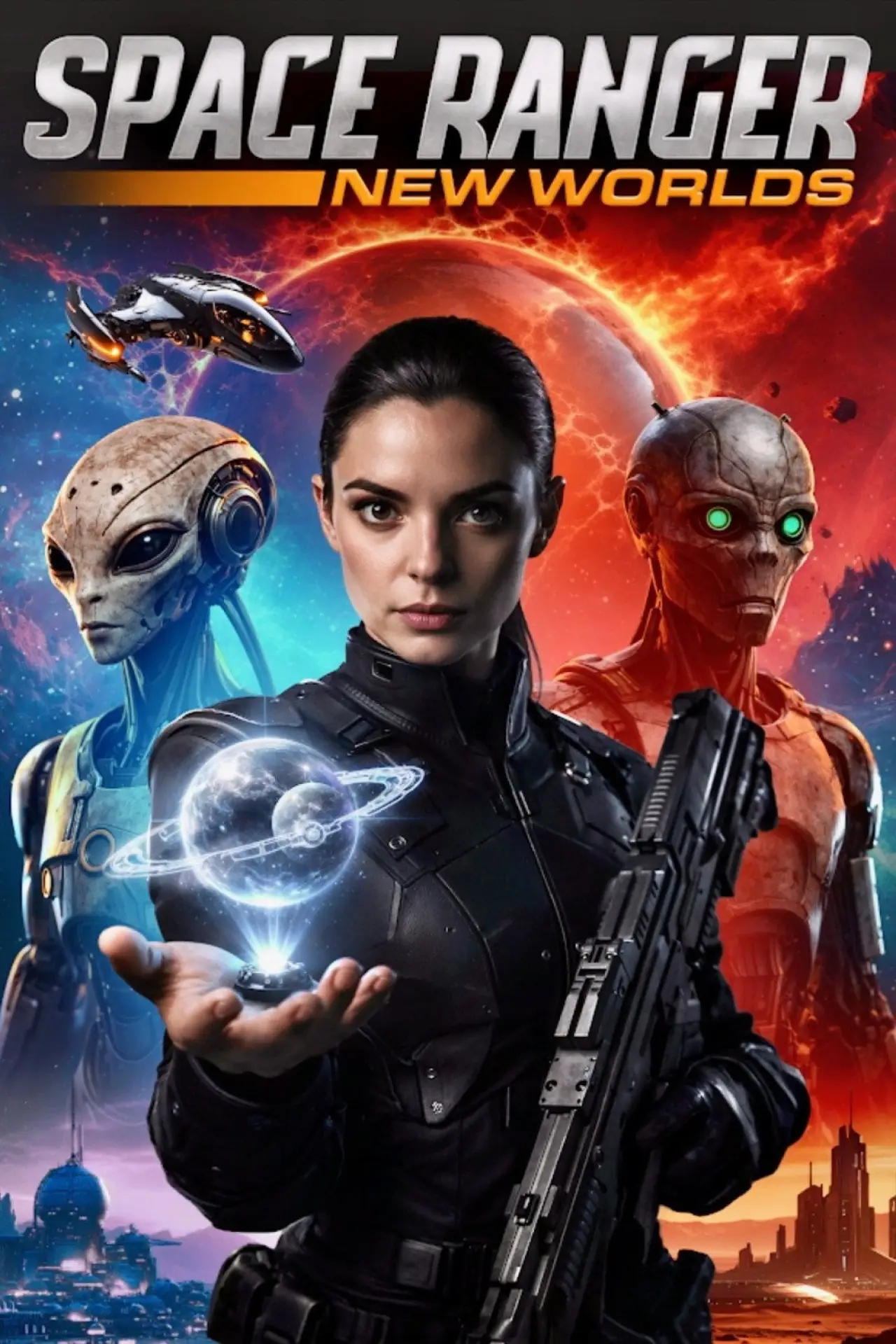 Movie poster "Space Ranger: New Worlds"