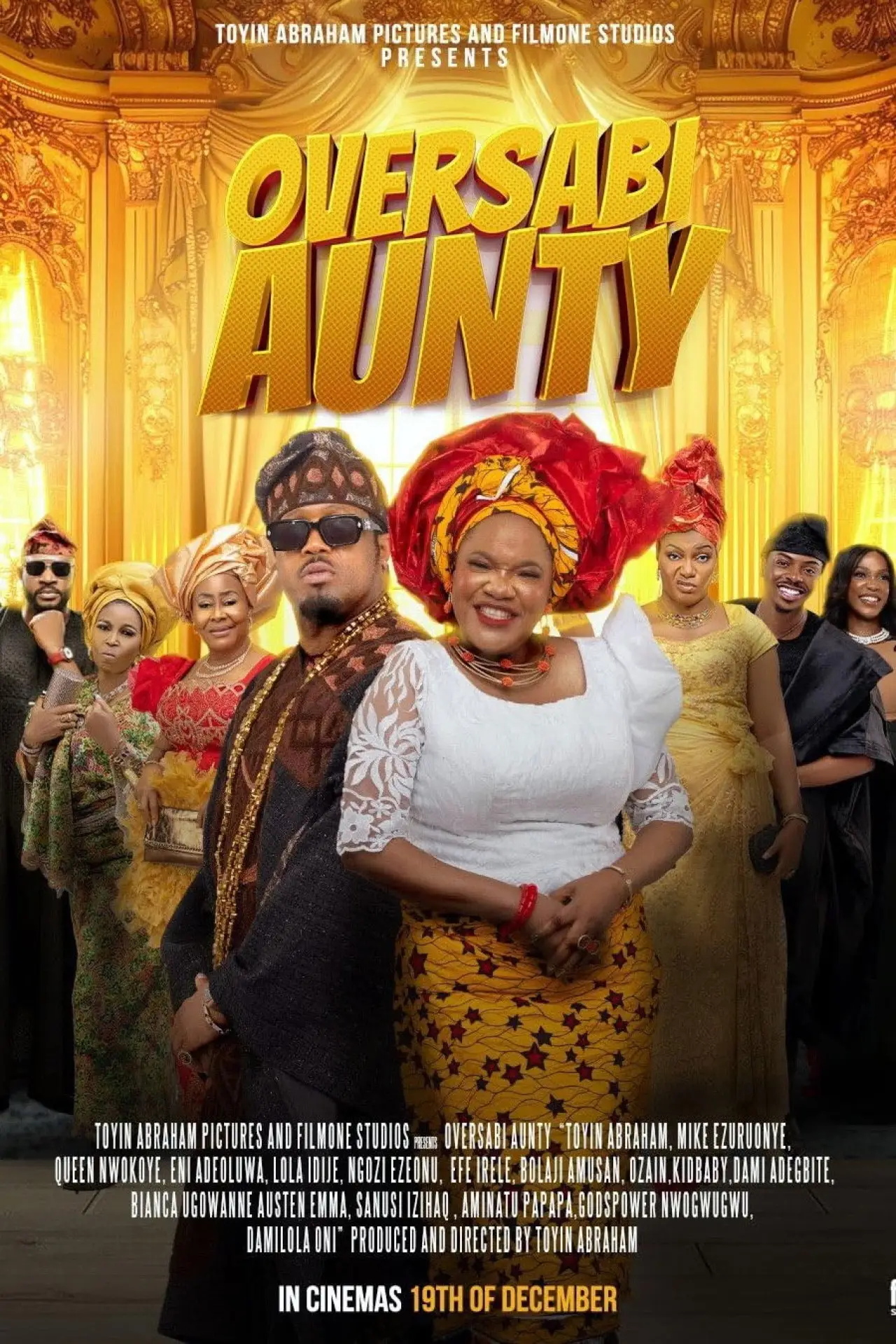 Movie poster "Oversabi Aunty"