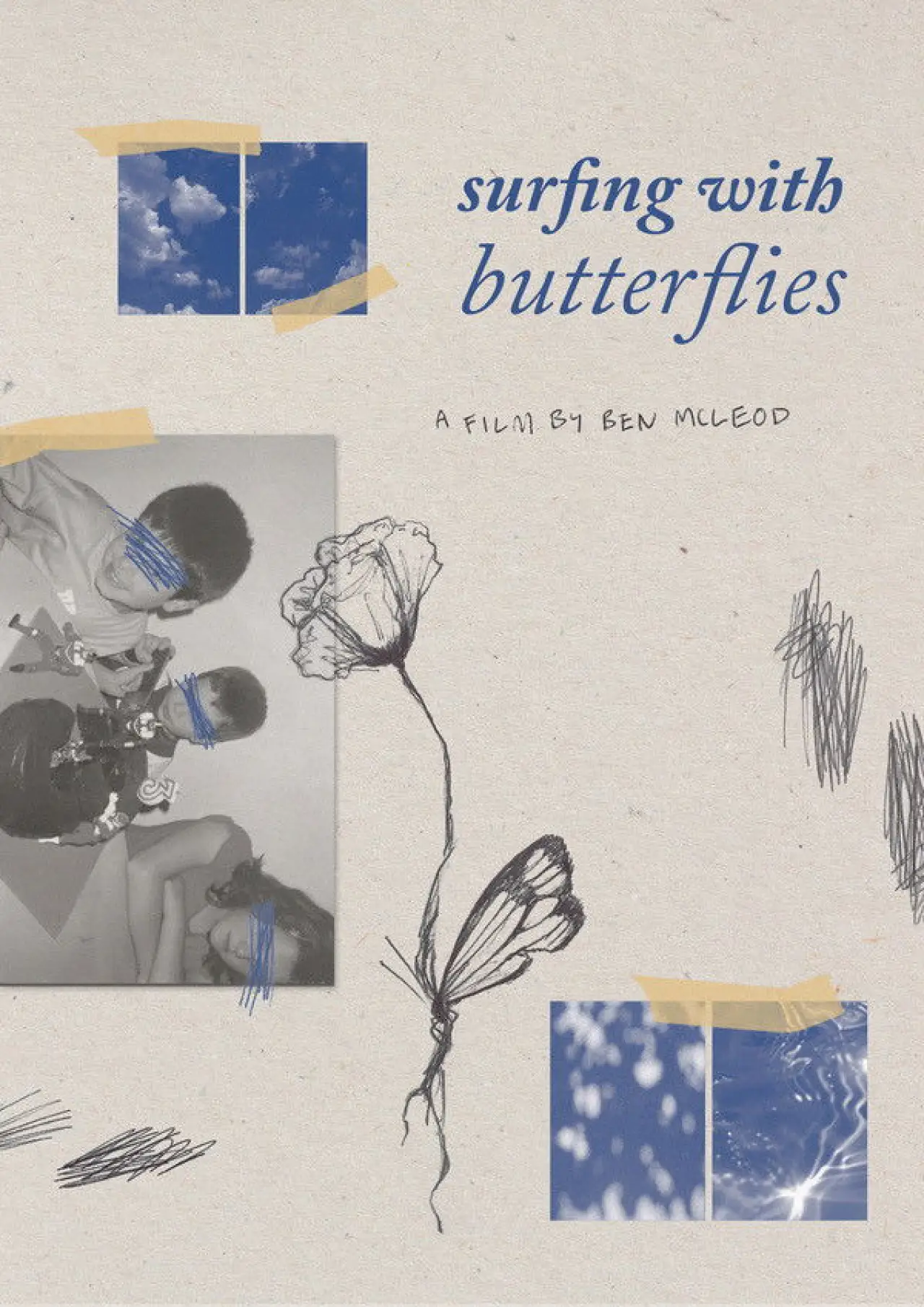 Movie poster "Reel #1: Surfing with Butterflies"