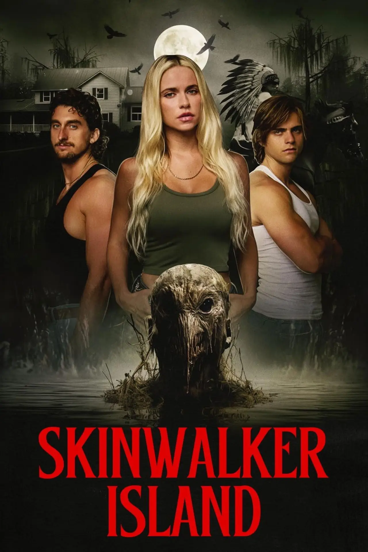 Movie poster "Skinwalker Island"