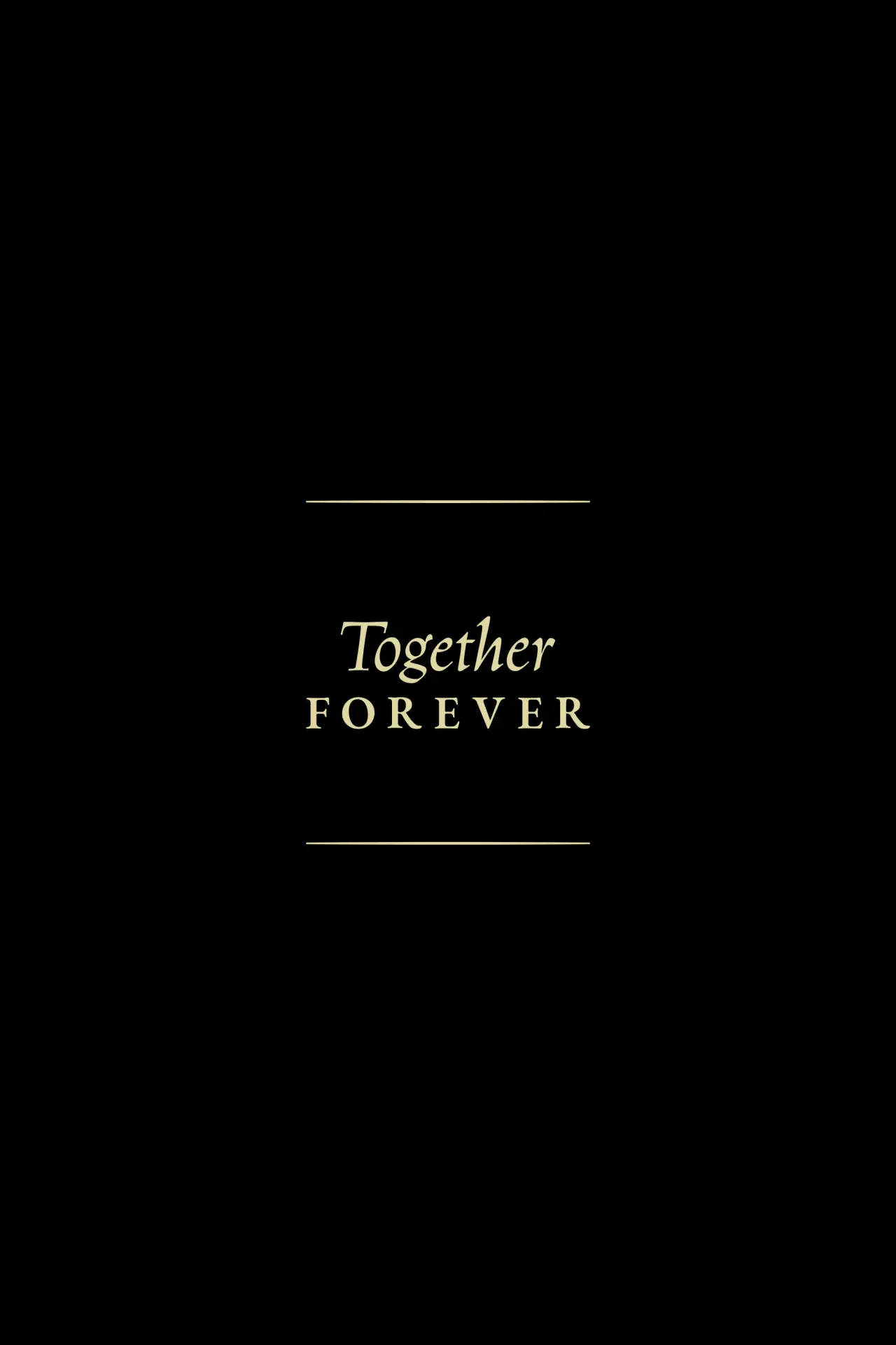 Movie poster "Together Forever"