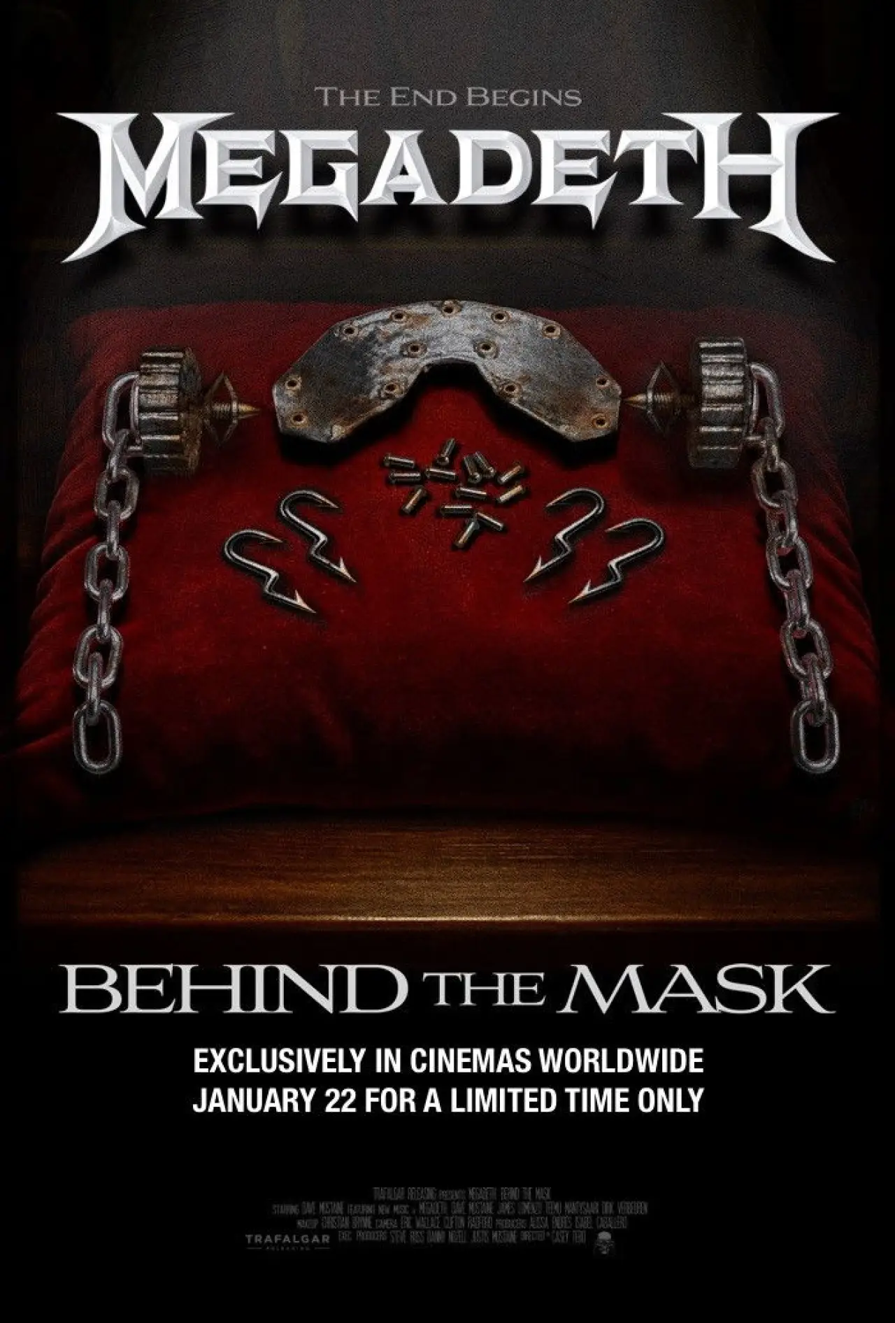 Movie poster "Megadeth: Behind the Mask"