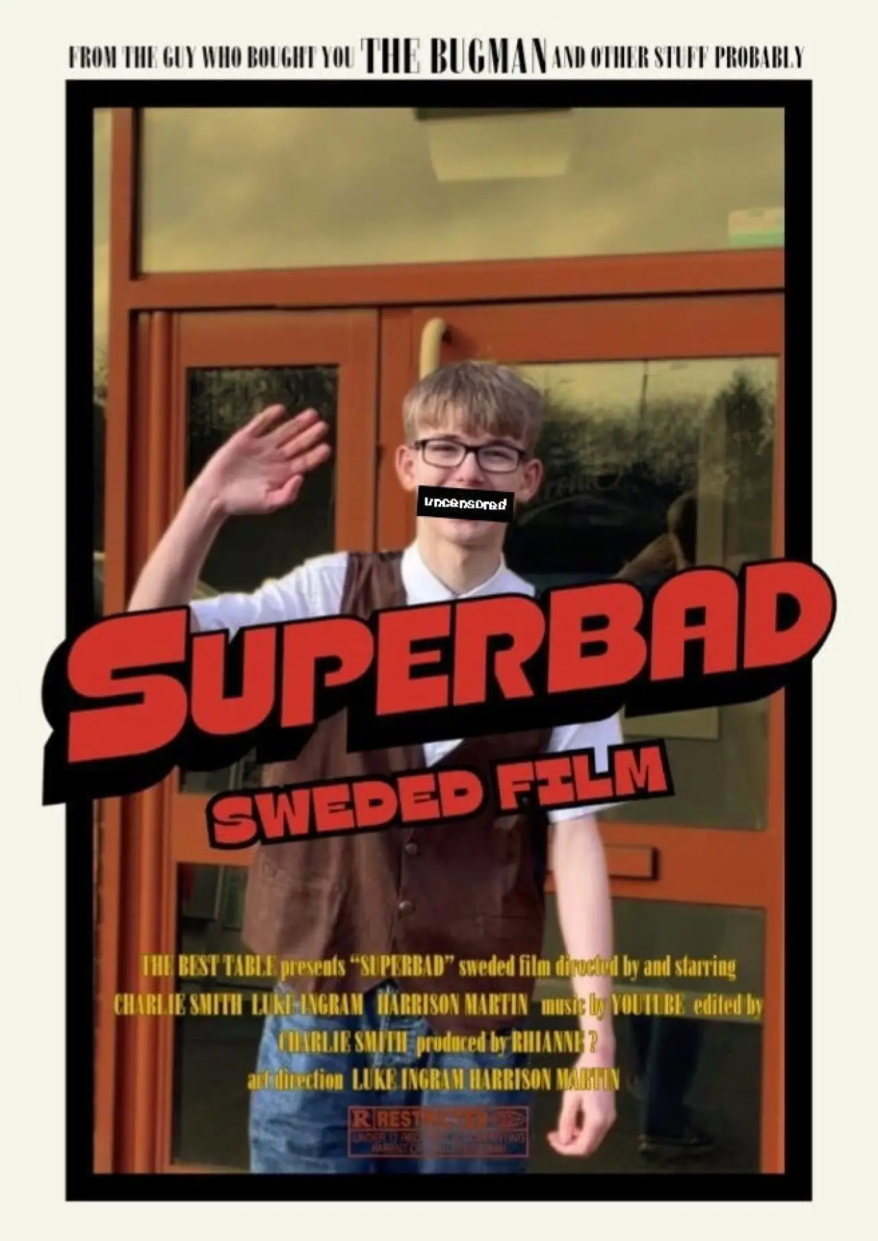 Movie poster "Superbad - The Sweded Version"