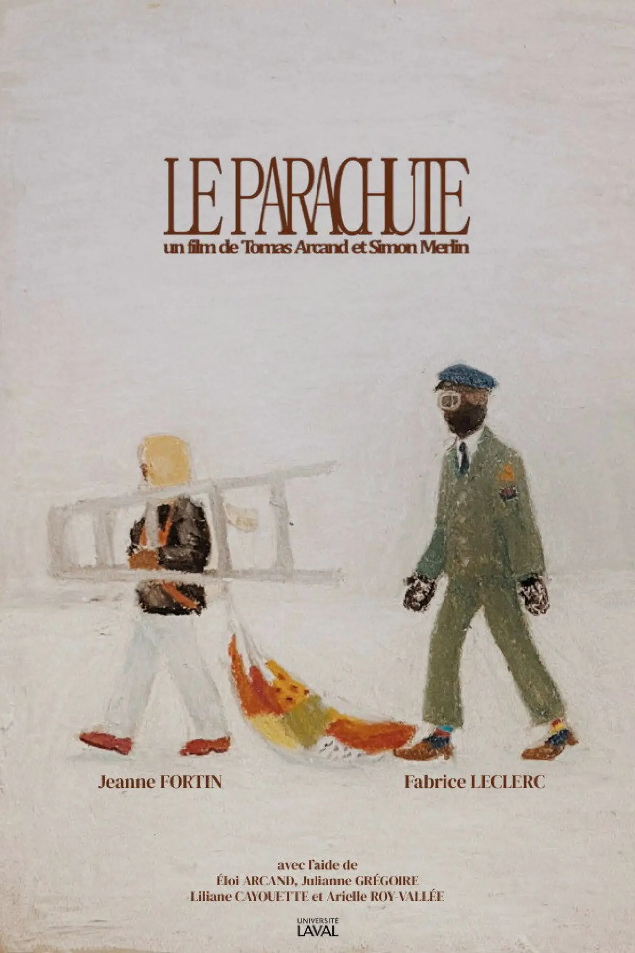 Movie poster "Le Parachute"