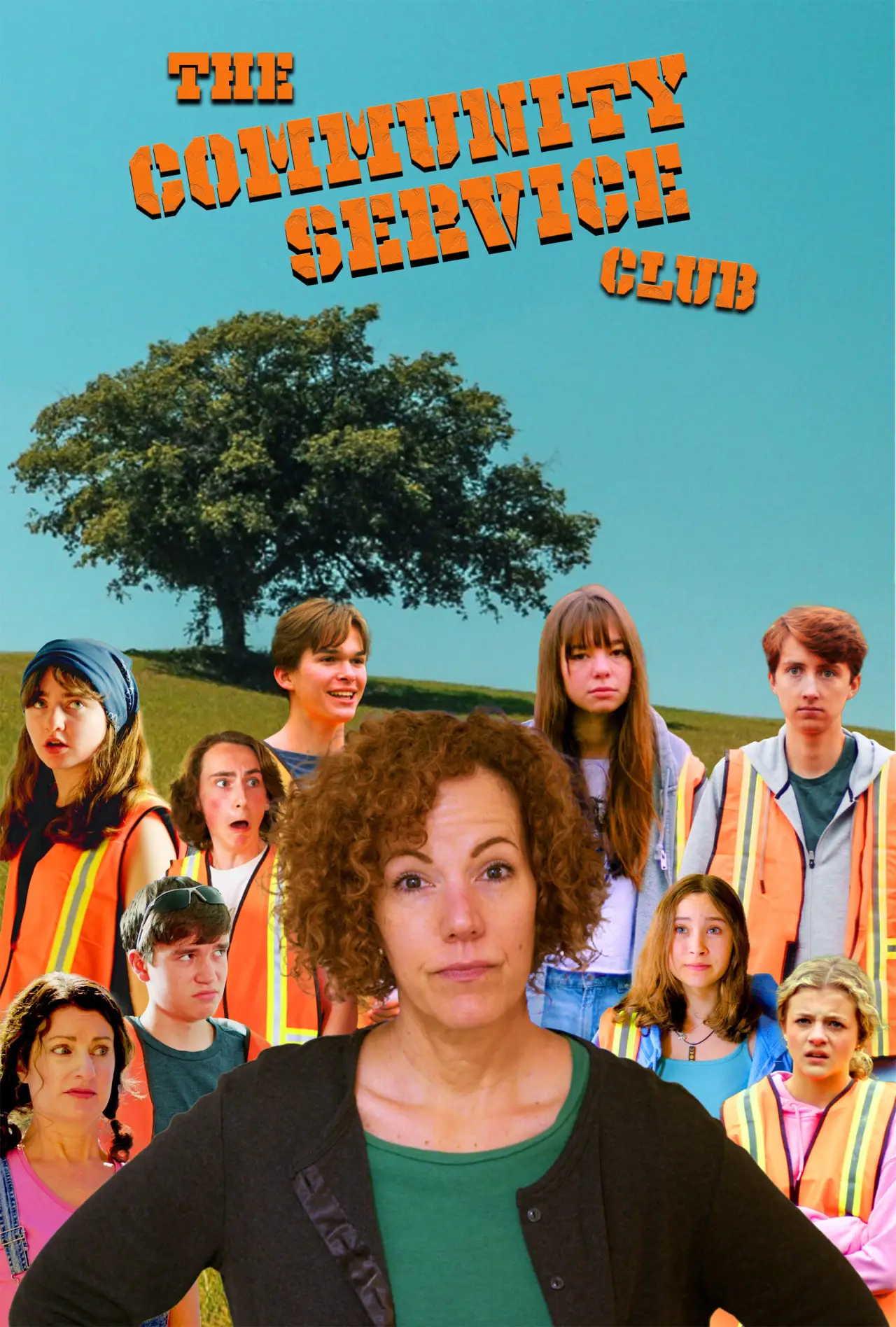 Movie poster "The Community Service Club"