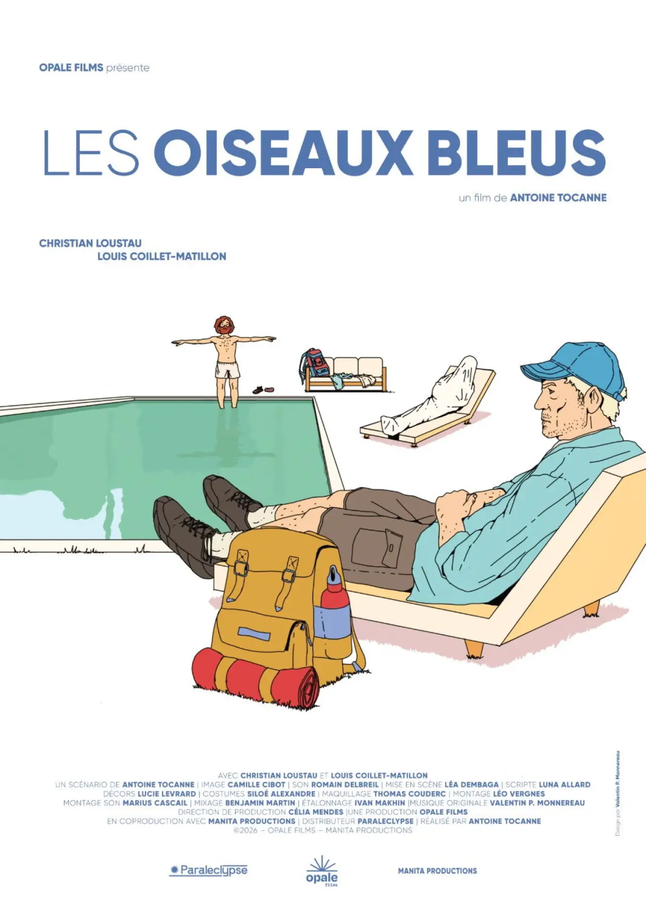Movie poster "Blue birds"