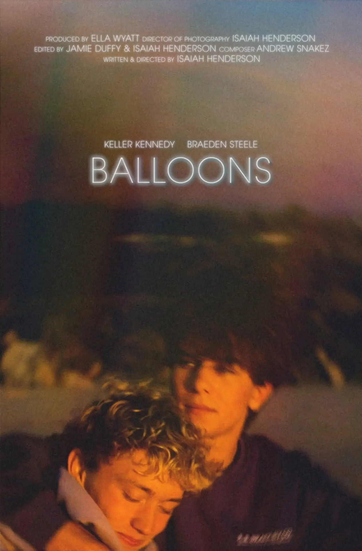 Movie poster "Balloons"