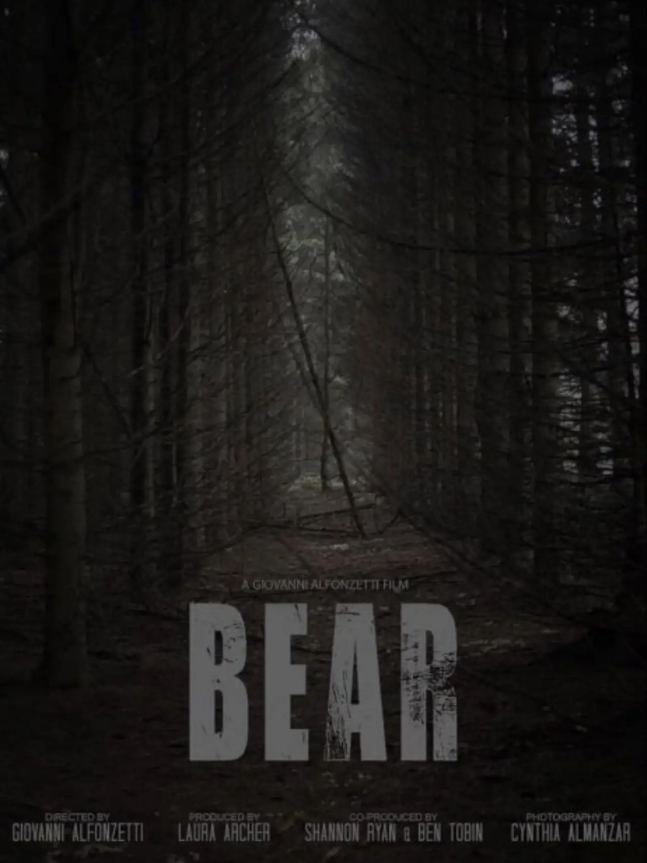 Movie poster "Bear"