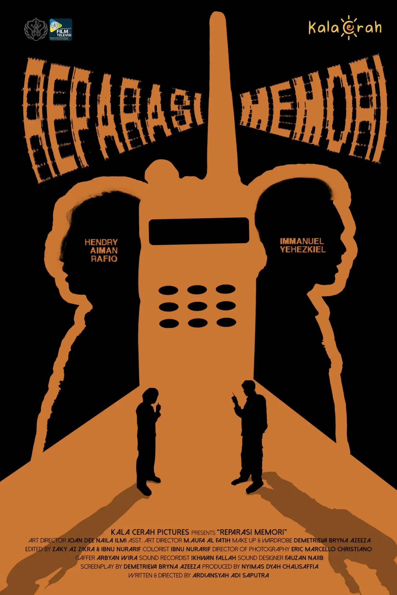 Movie poster "Repair of Memory"