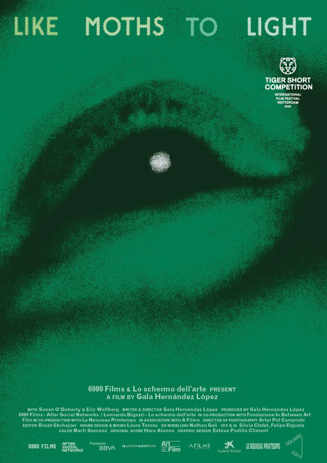 Movie poster "like moths to light"