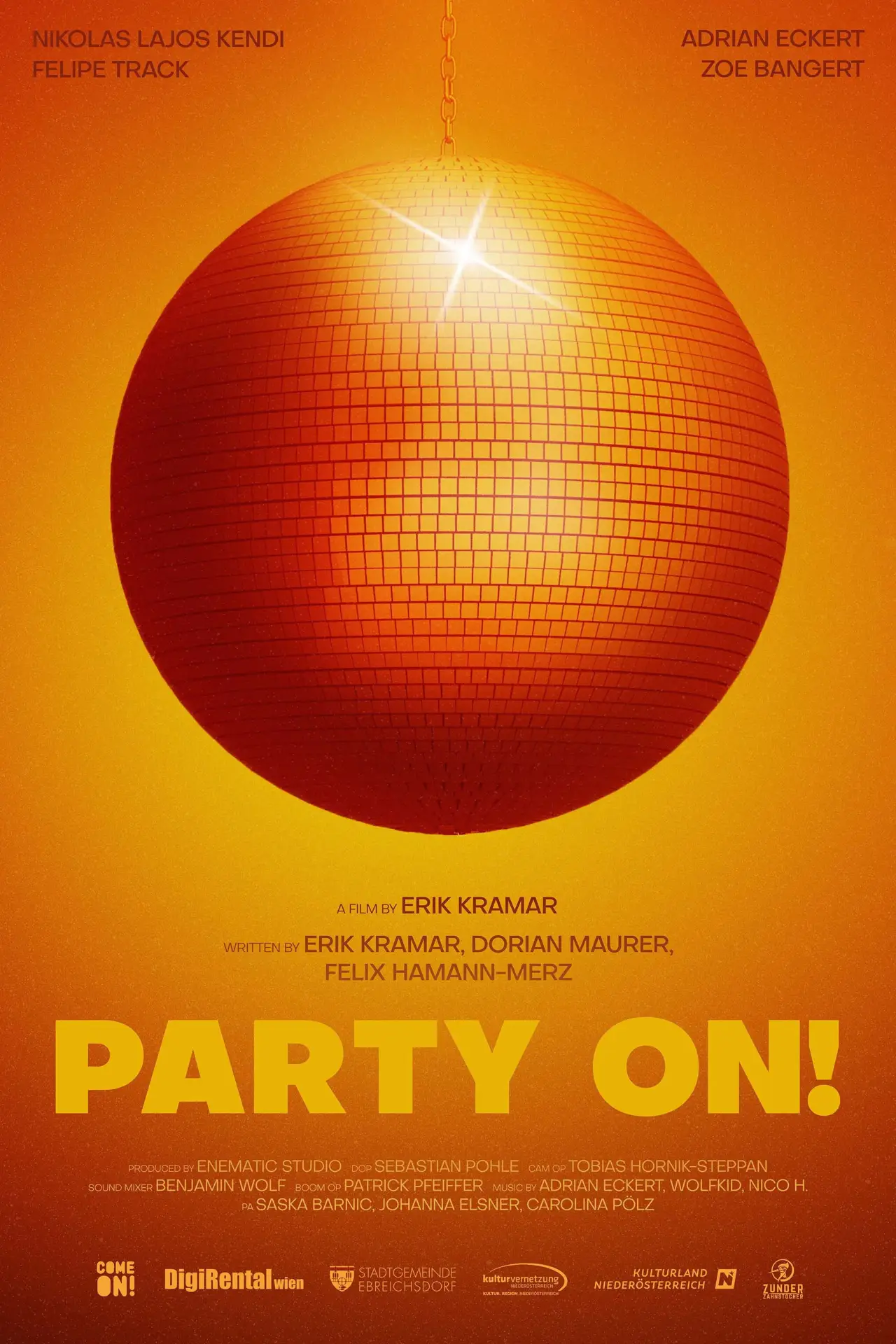 Movie poster "Party on!"
