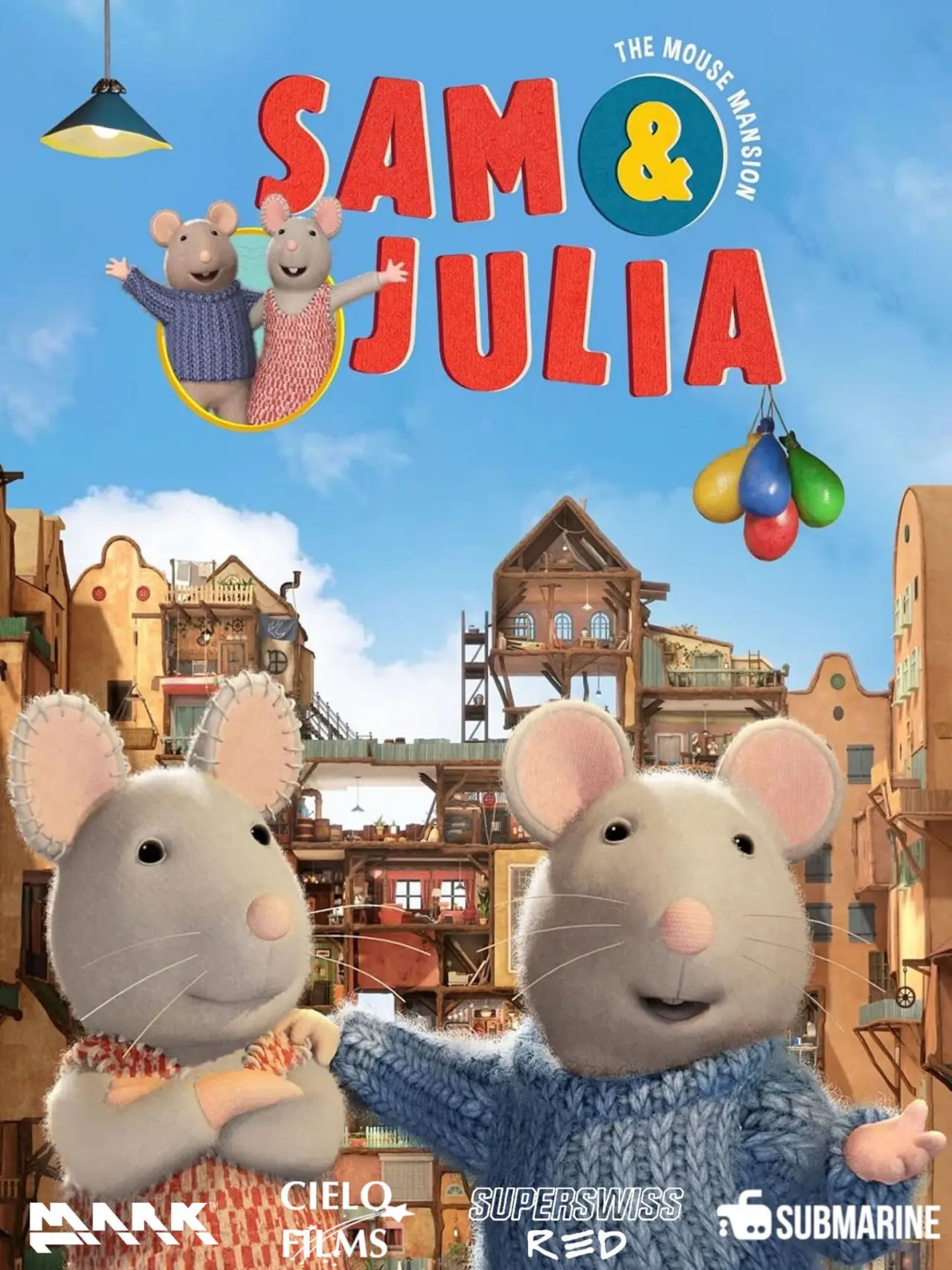 Movie poster "Sam & Julia - The Mouse Mansion"