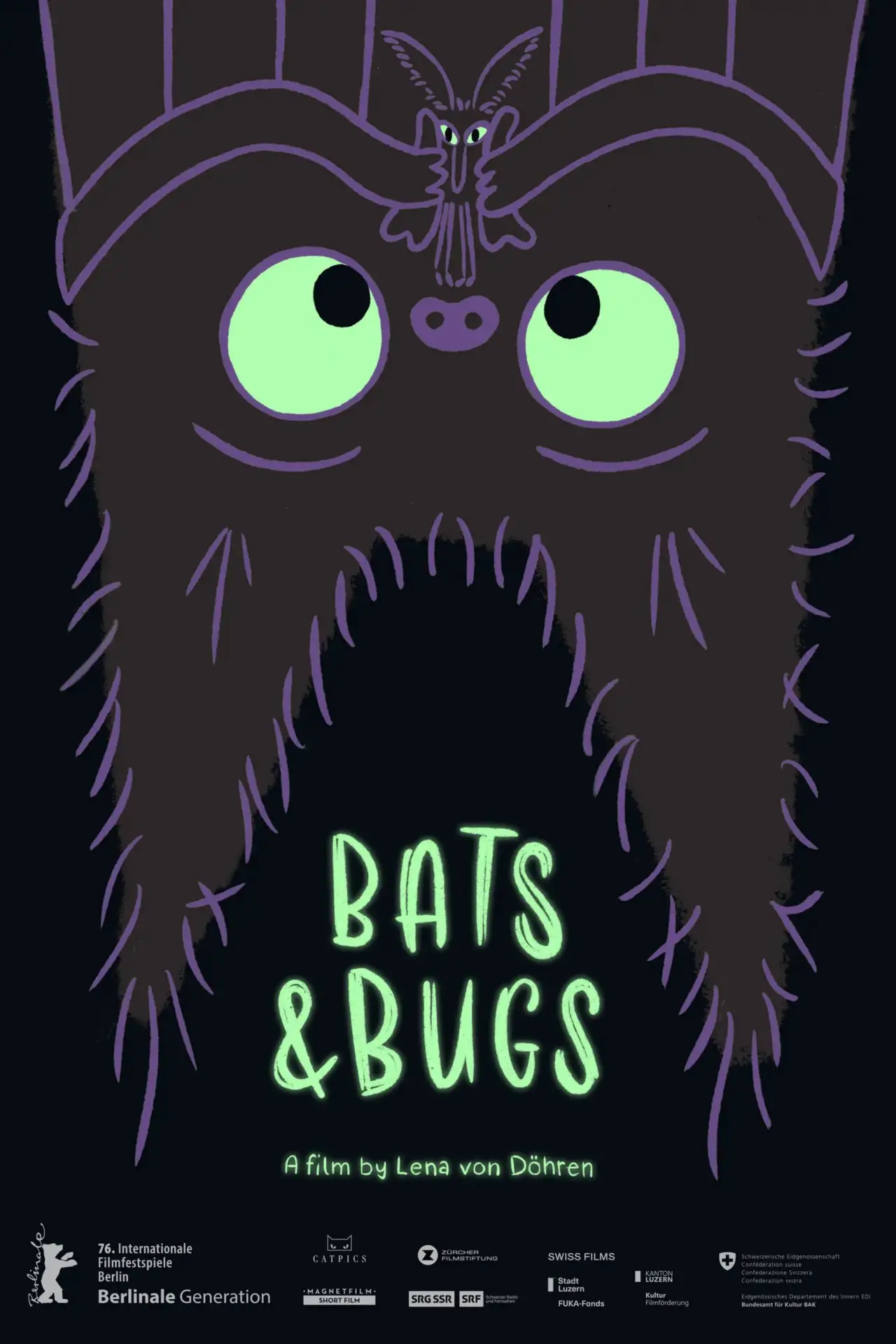 Movie poster "Bats & Bugs"