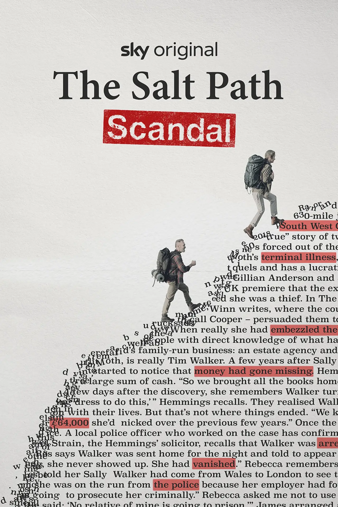 Movie poster "The Salt Path Scandal"