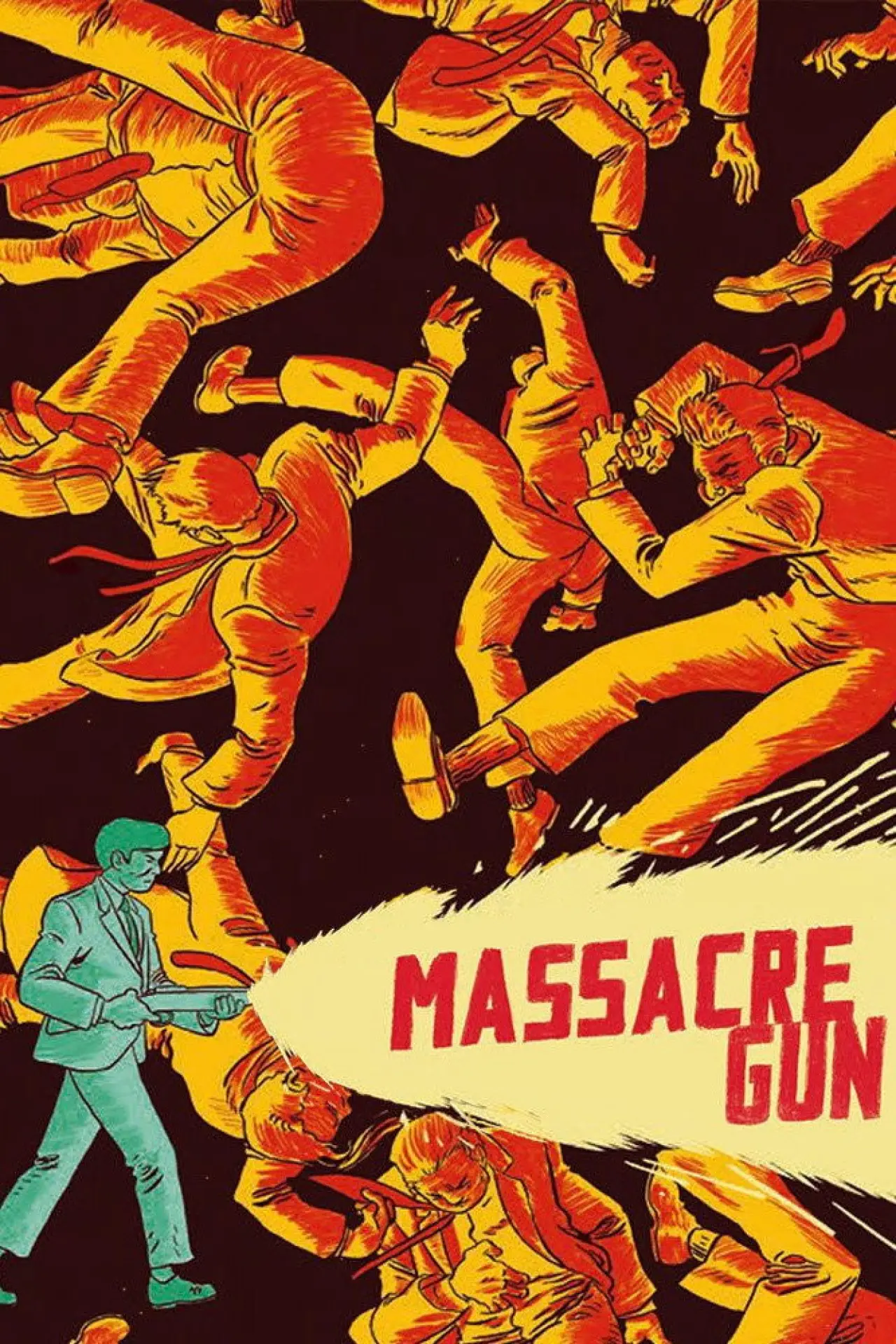 Movie poster "Massacre Gun"