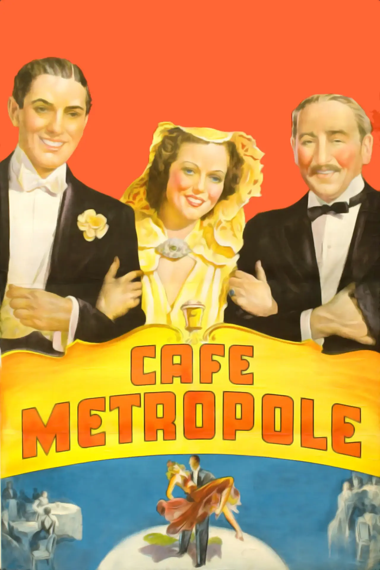Movie poster "Café Metropole"