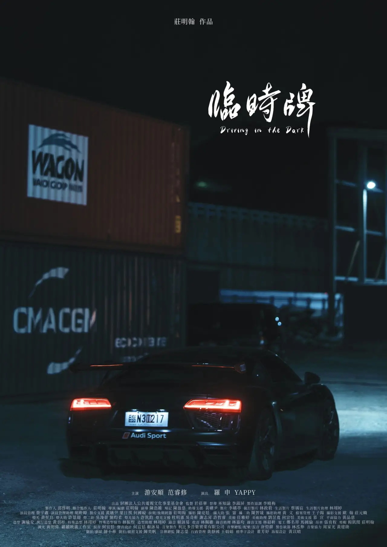Movie poster "Driving in the Dark"