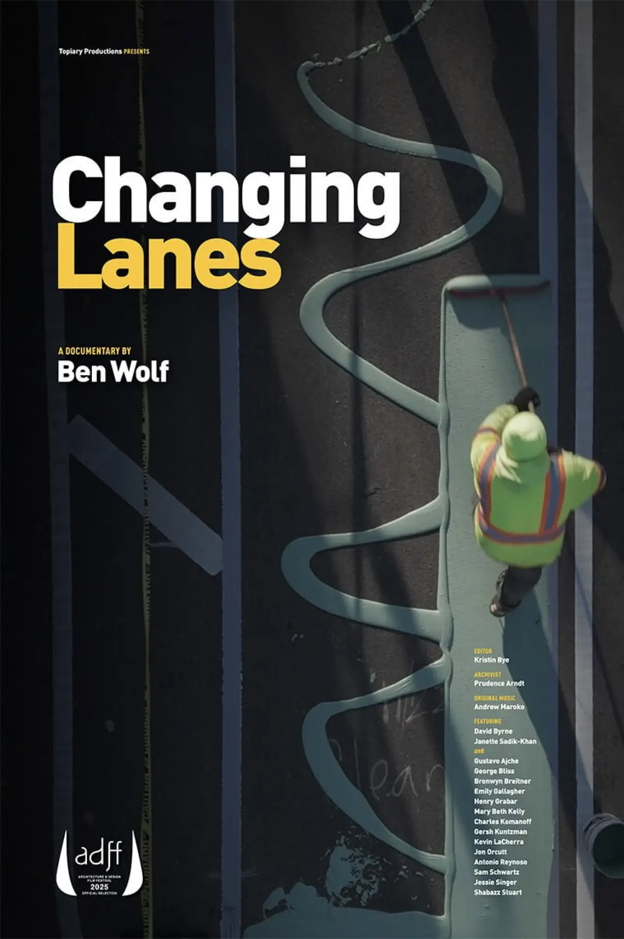 Movie poster "Changing Lanes"