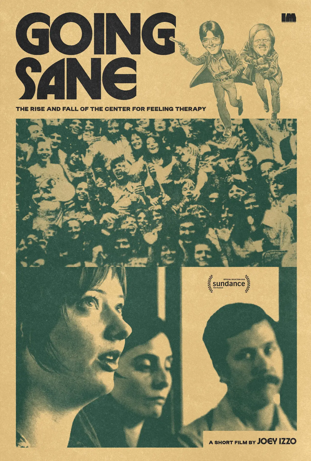 Movie poster "Going Sane: The Rise and Fall of the Center For Feeling Therapy"