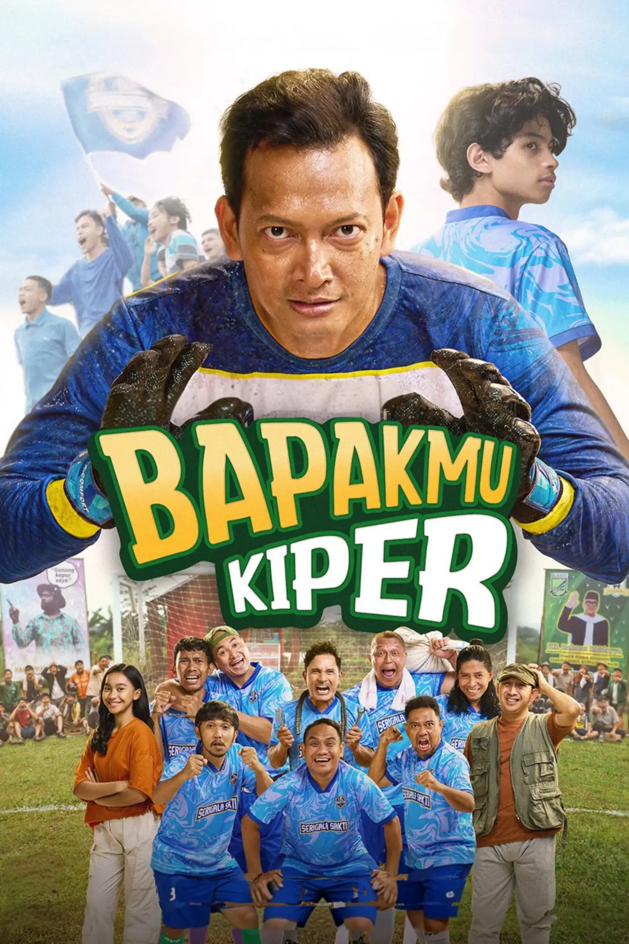 Movie poster "Bapakmu Kiper"