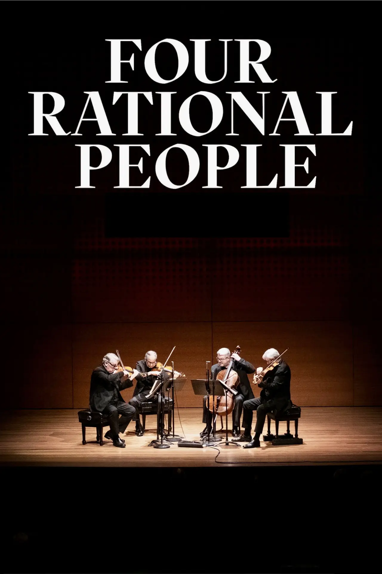 Movie poster "Four Rational People"