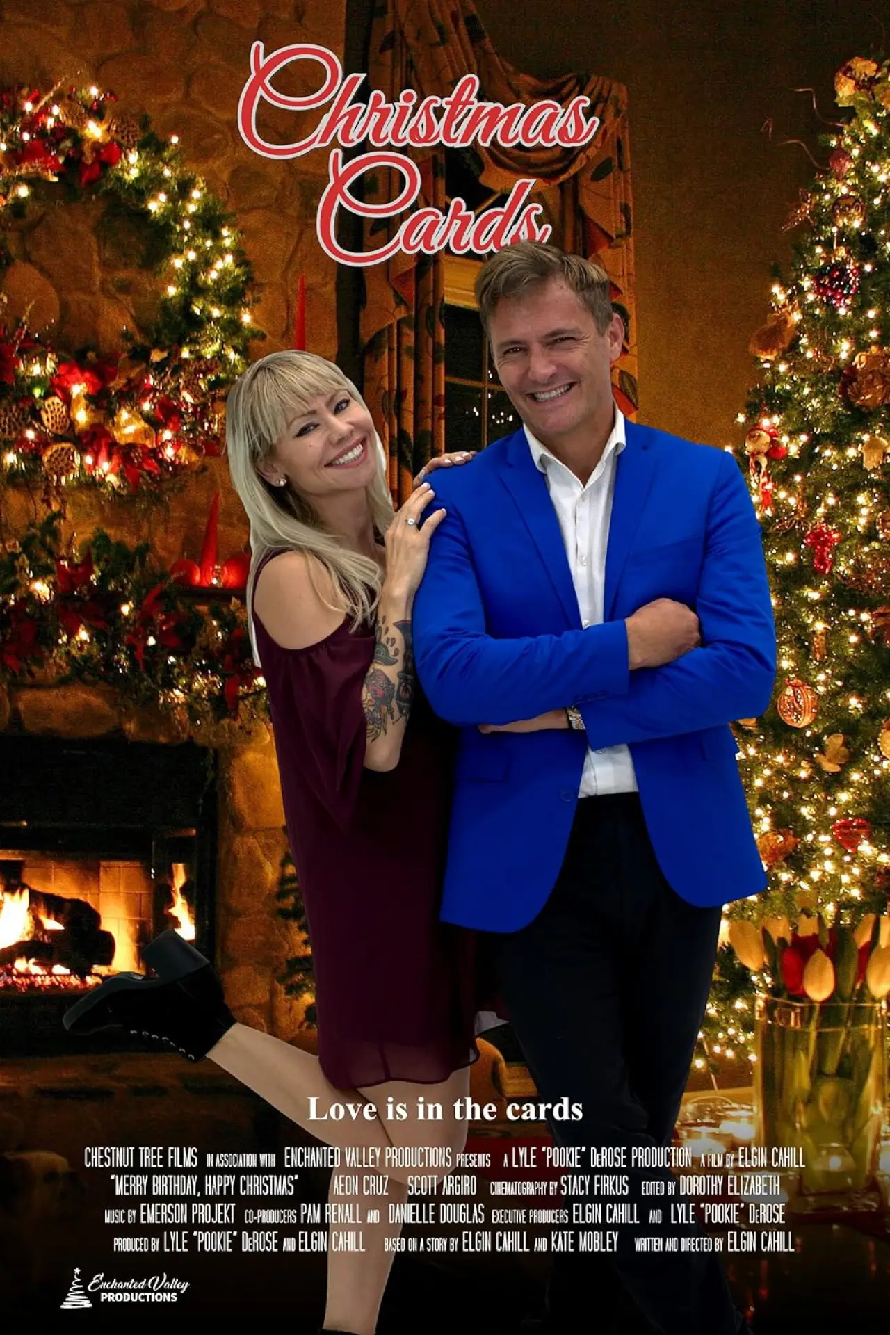 Movie poster "Christmas Cards"