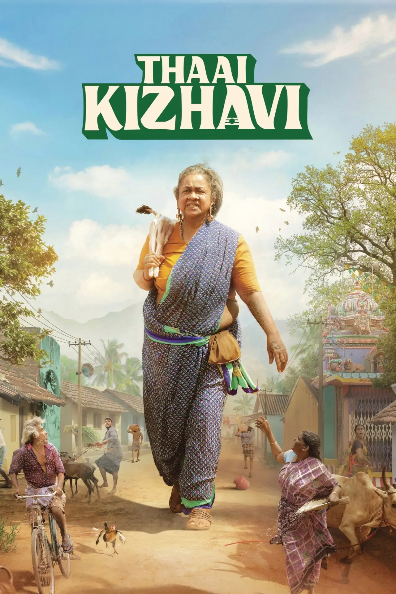 Movie poster "Thaai Kizhavi"