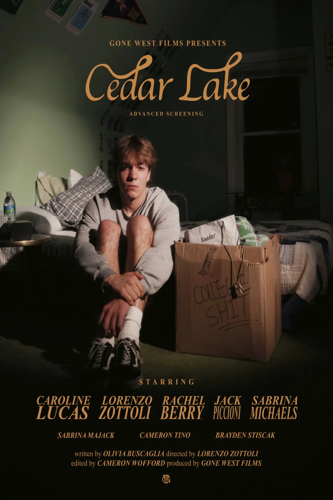 Movie poster "Cedar Lake"