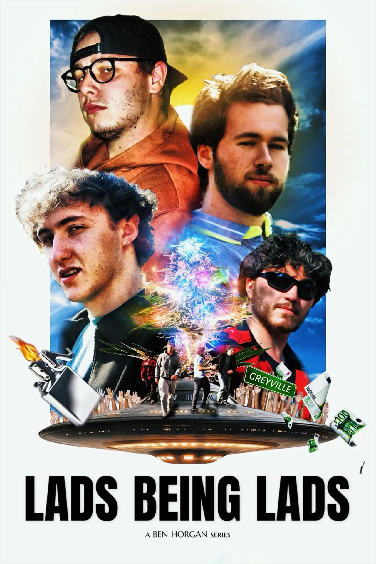 Movie poster "Lads Being Lads"