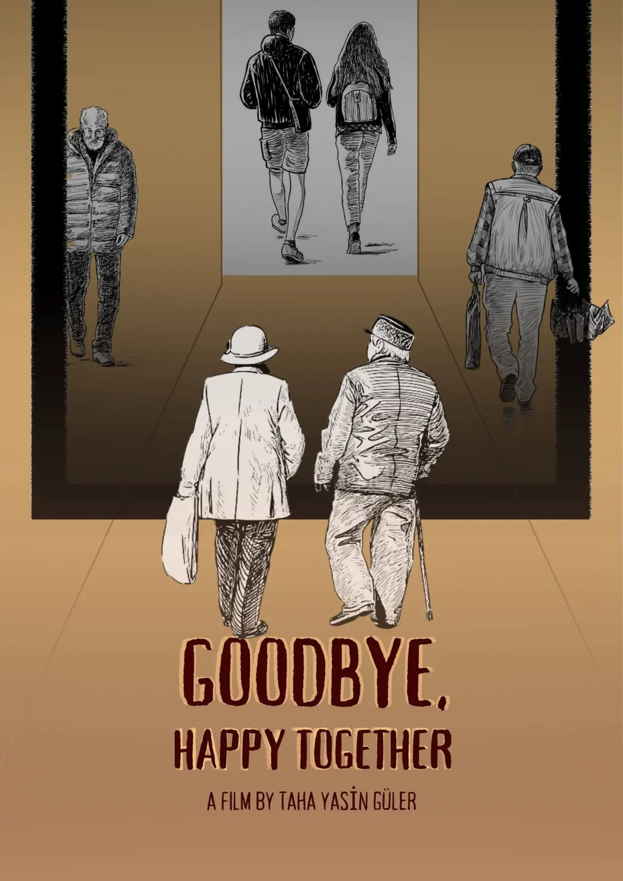 Movie poster "Goodbye, Happy Together"