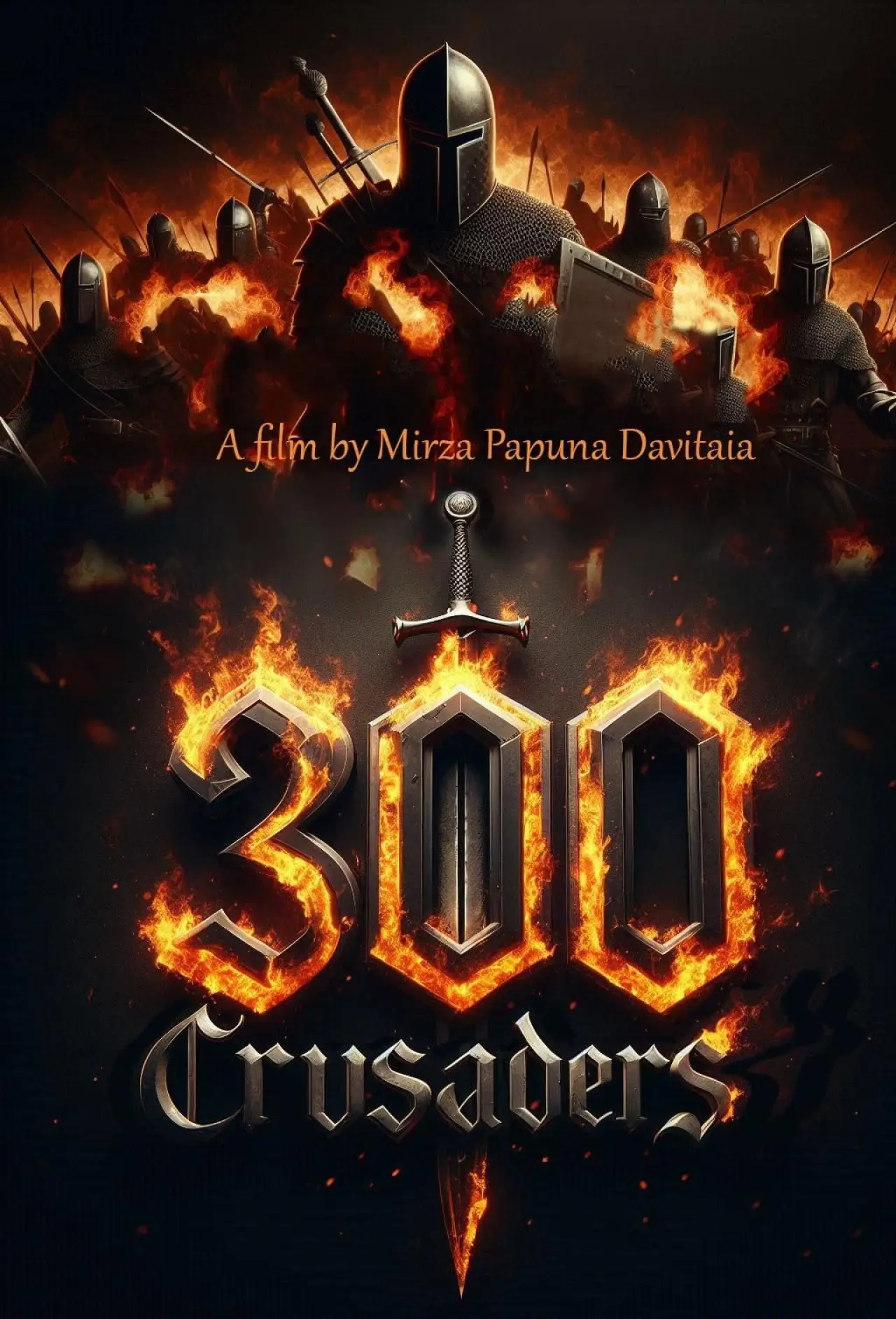 Movie poster "300 Crusaders"