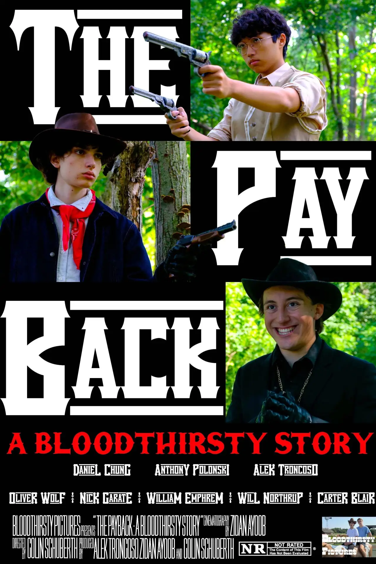 Movie poster "The Payback: A Bloodthirsty Story"