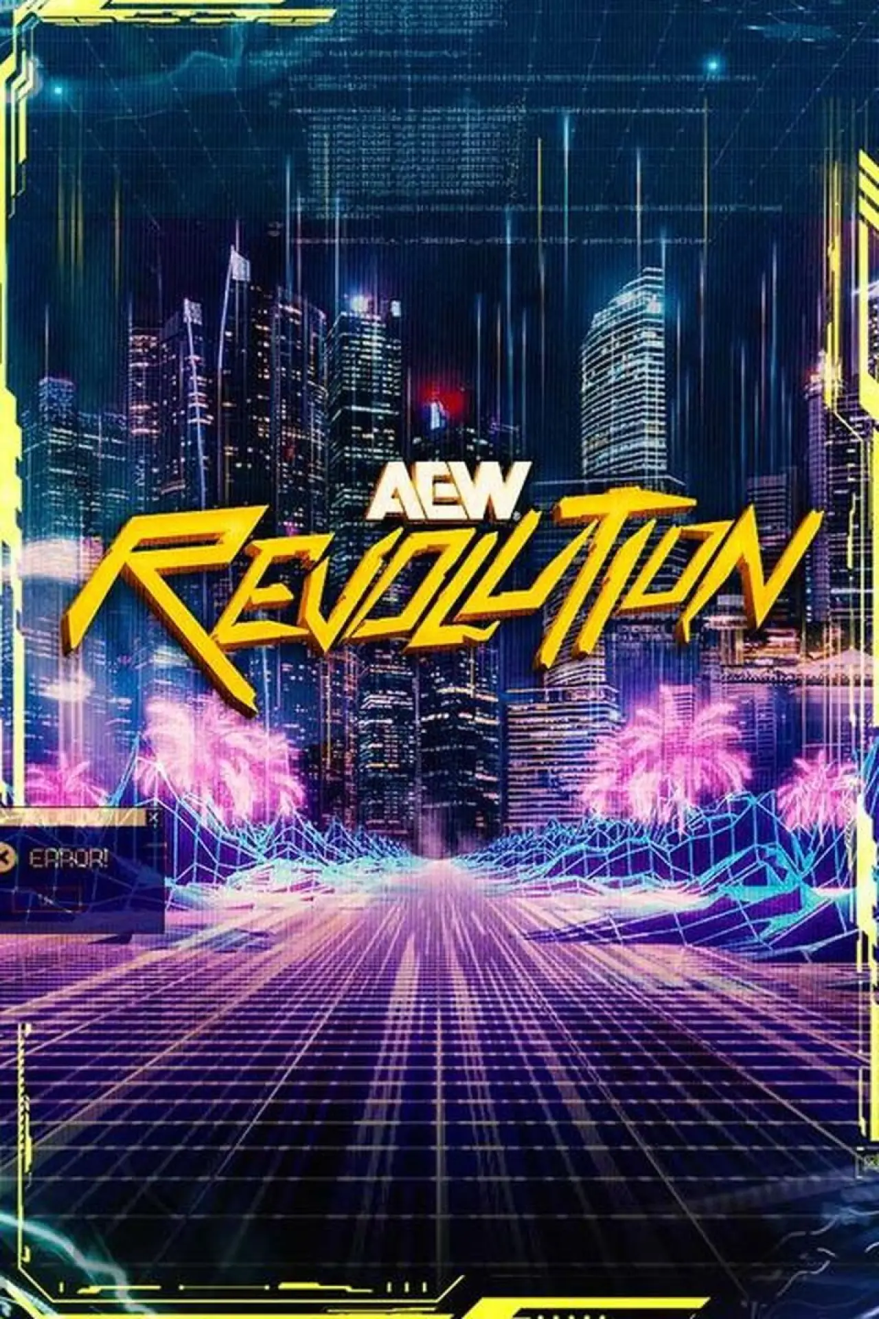 Movie poster "AEW Revolution 2026"