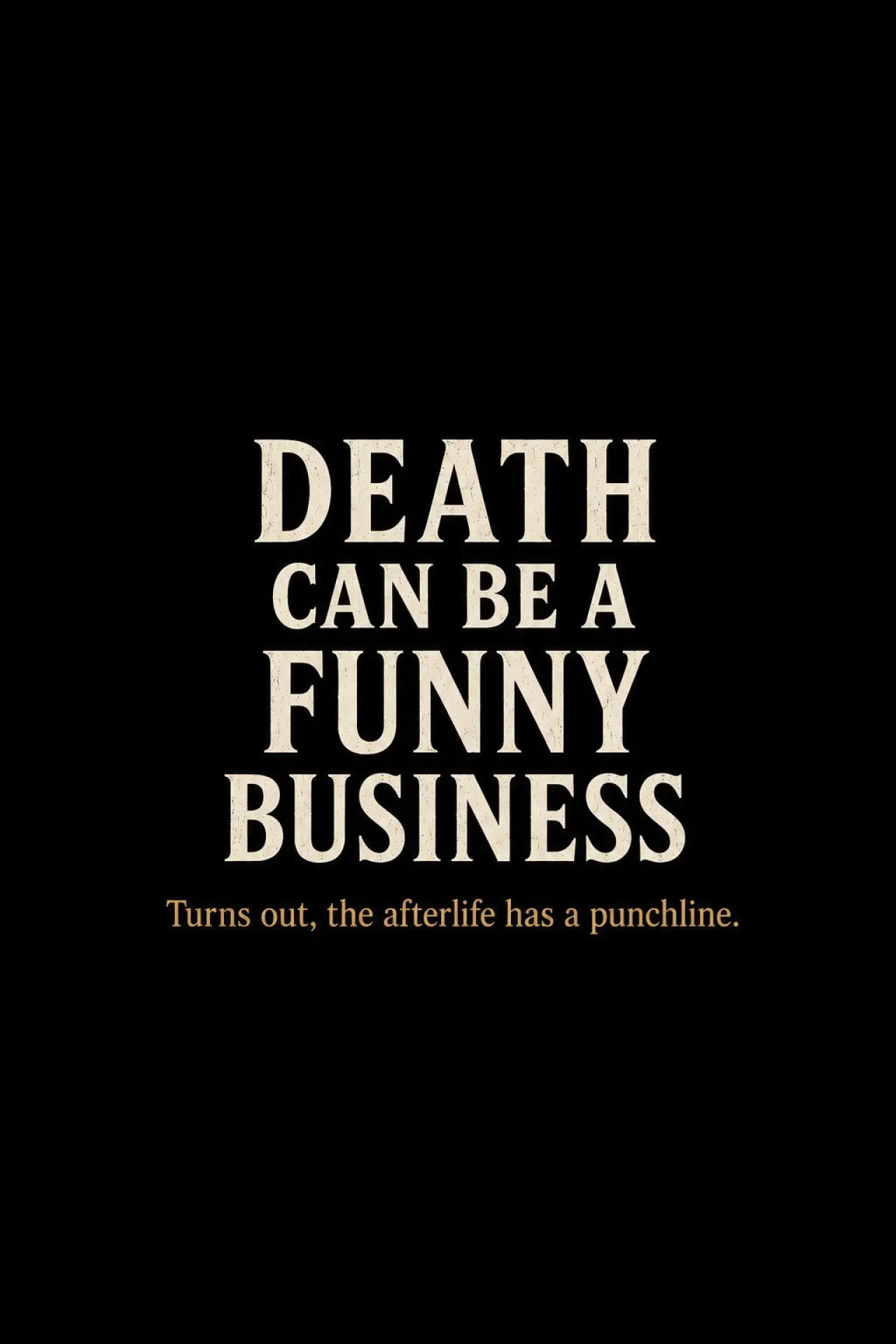 Movie poster "Death Can Be a Funny Business"