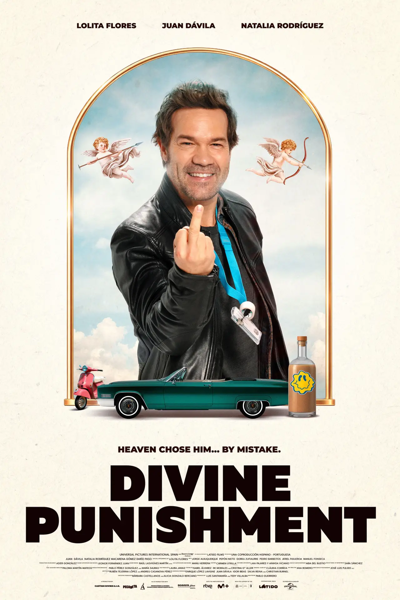 Movie poster "Divine Punishment"