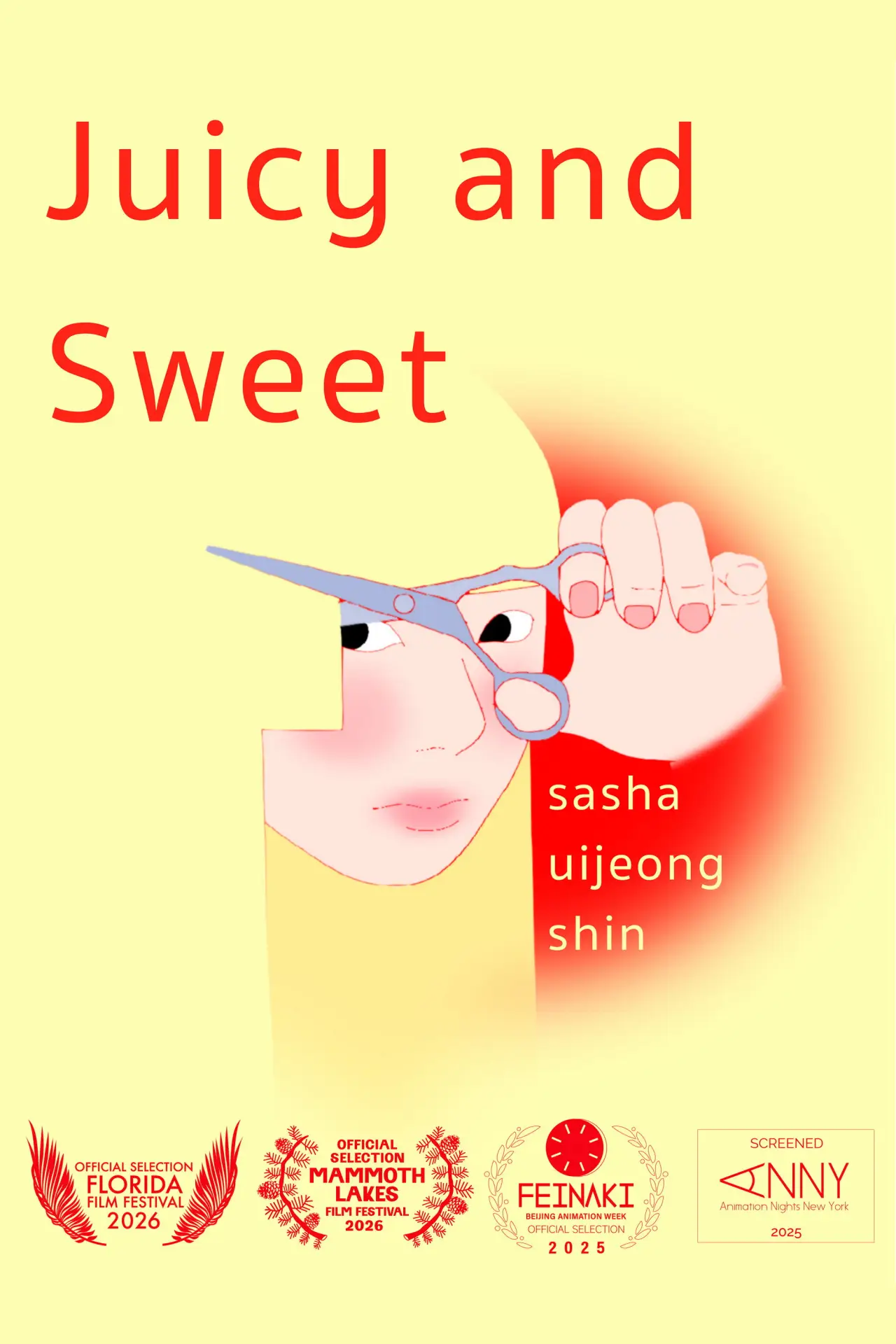 Movie poster "Juicy and Sweet"