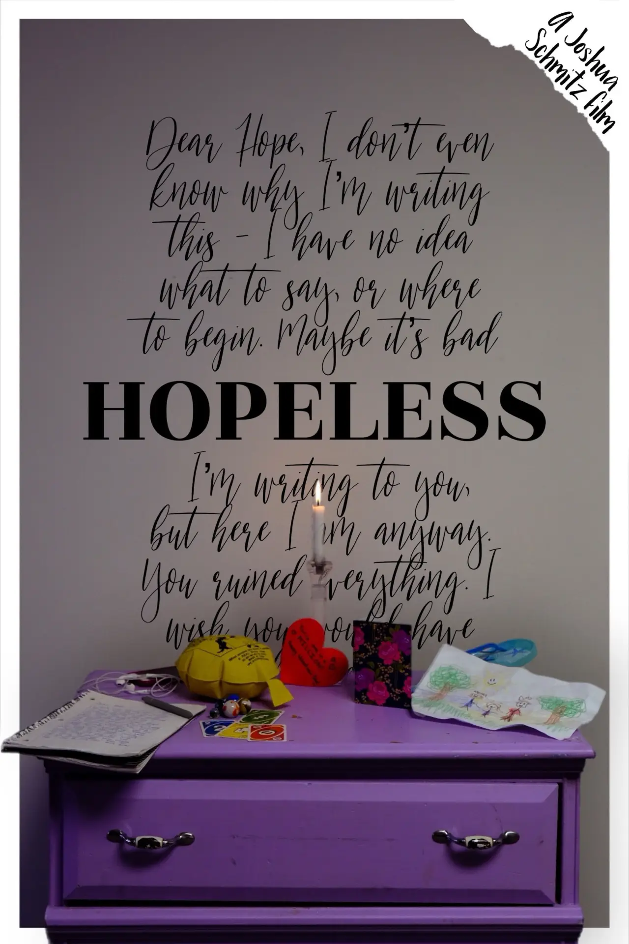 Movie poster "HOPELESS"