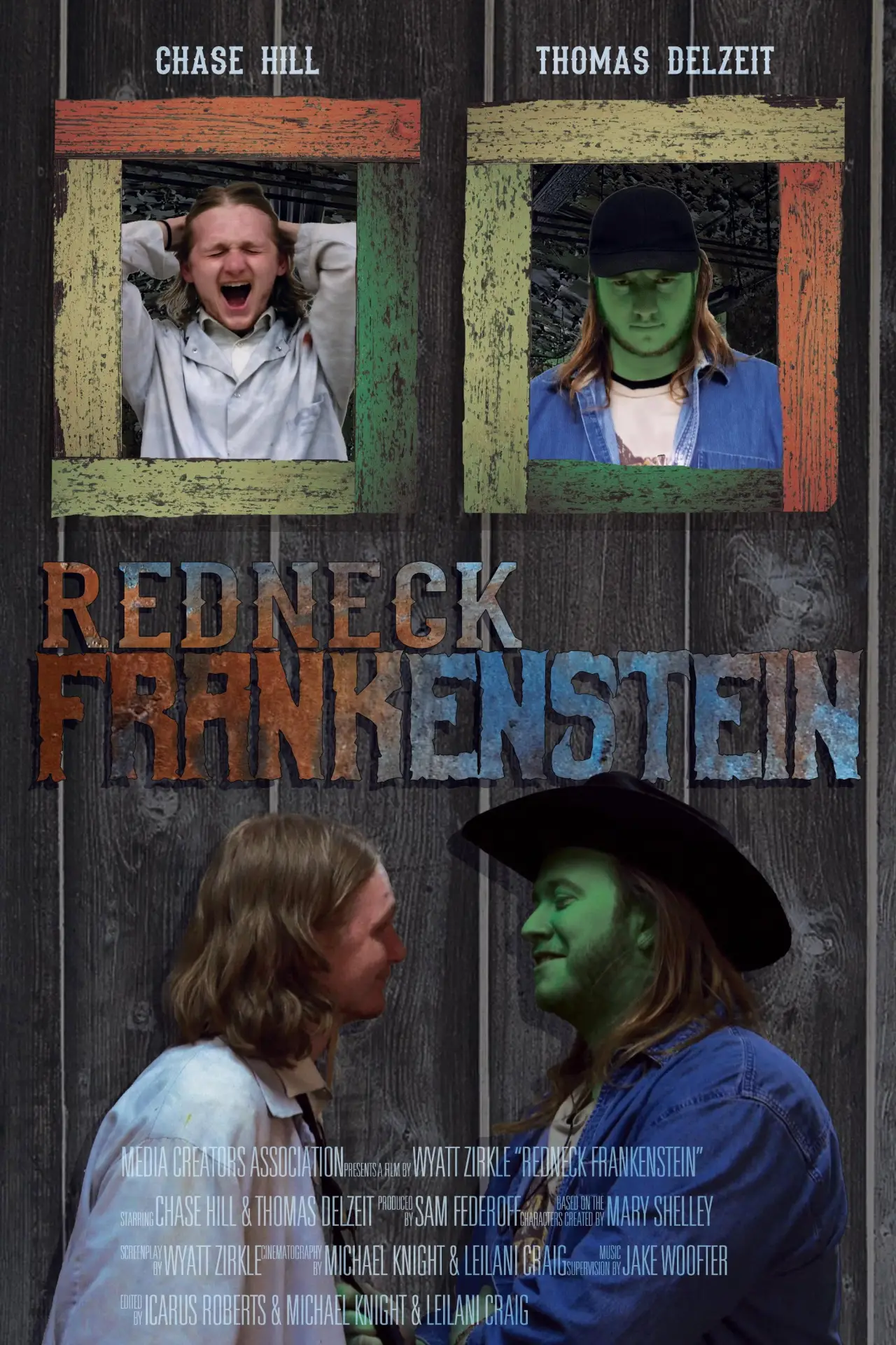 Movie poster "Redneck Frankenstein"