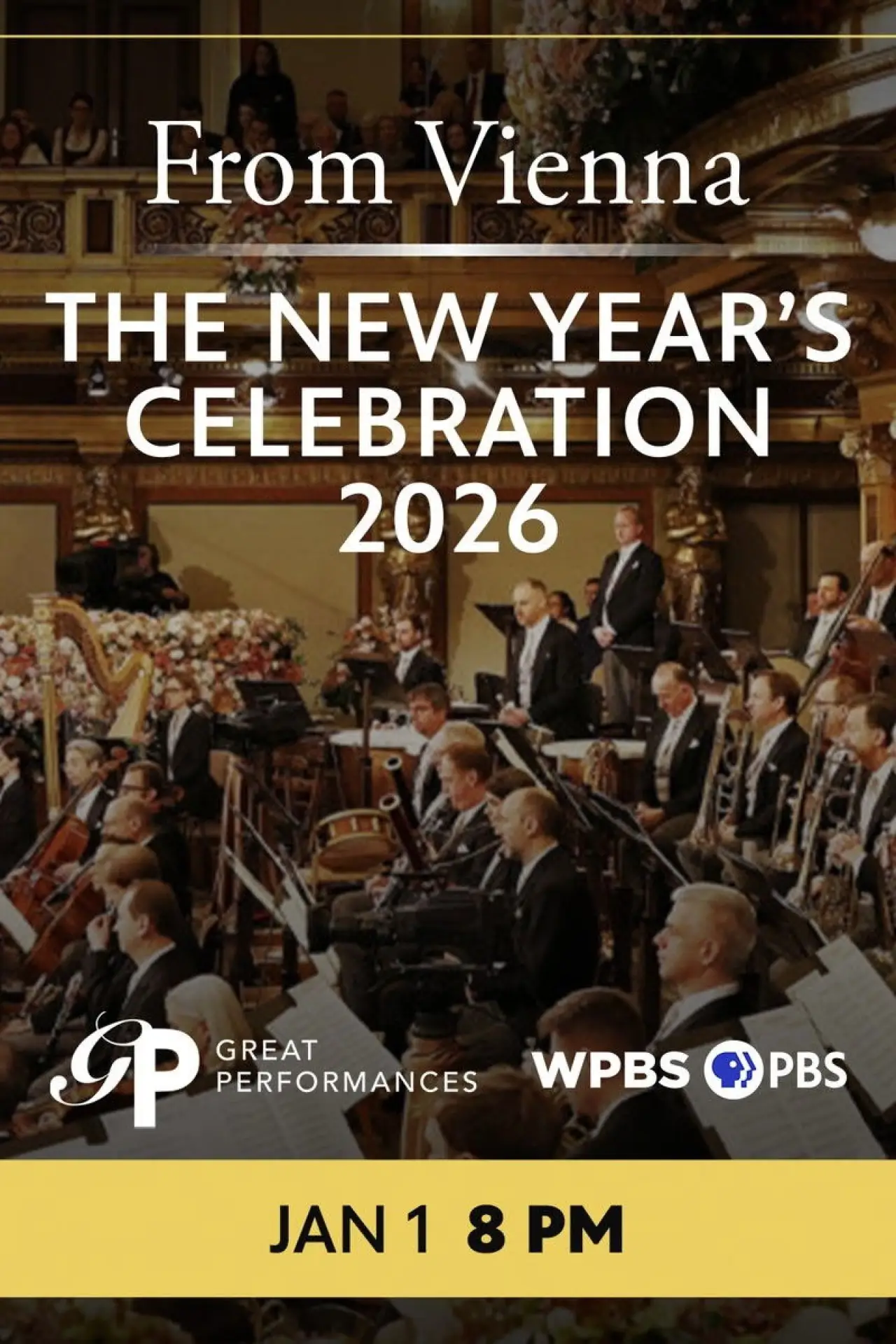 Movie poster "From Vienna: The New Year’s Celebration 2026"