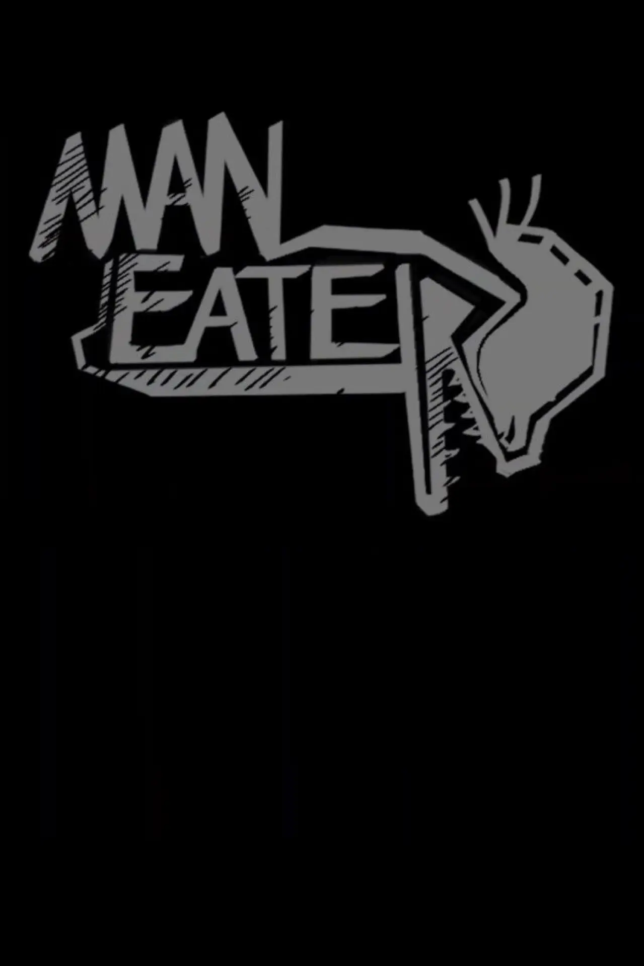 Movie poster "MAN-EATER"
