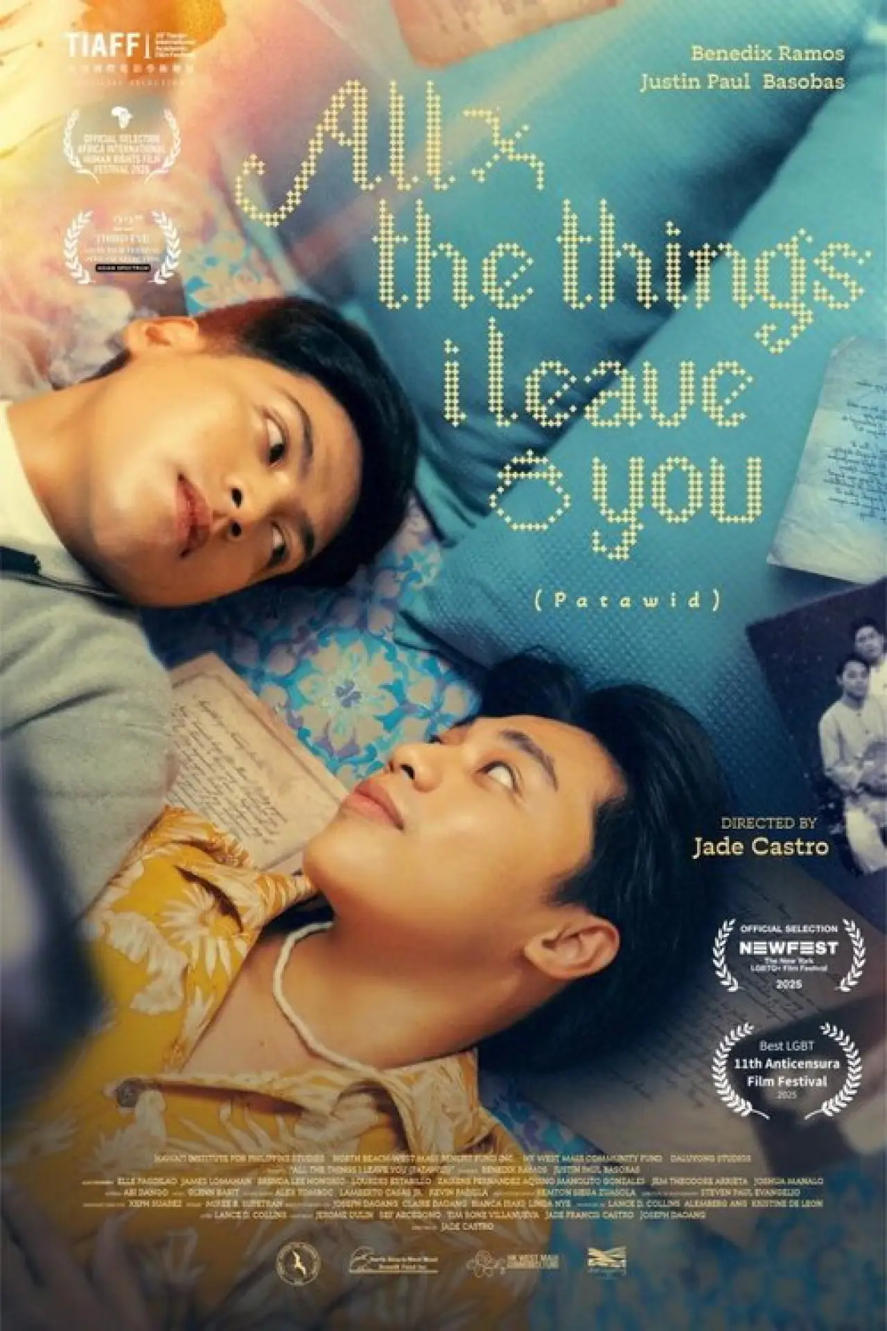 Movie poster "All the Things I Leave You"